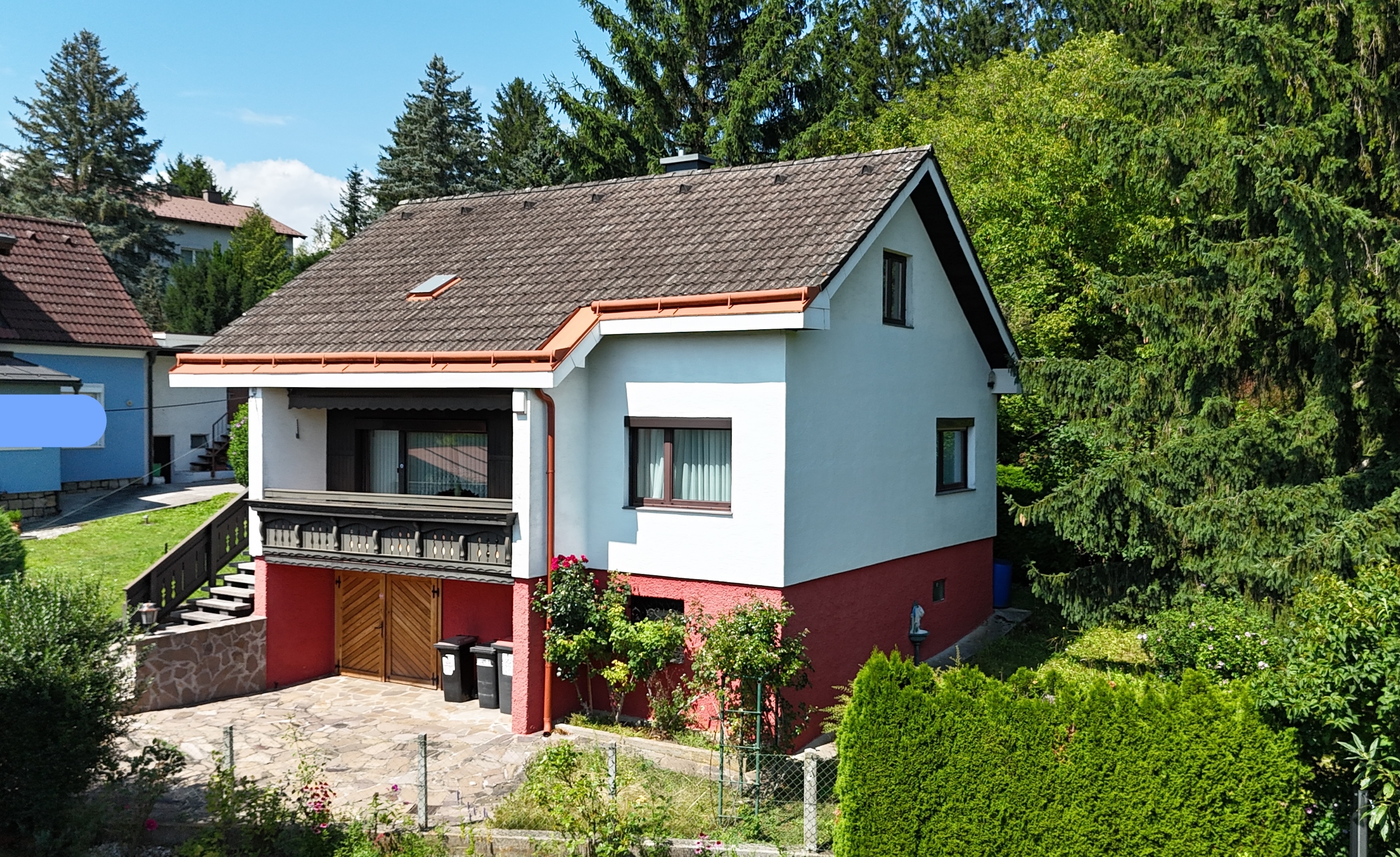S�dwest-Loggia mit Fernblick ins Gr�ne | Garage und Carport-Stellplatz | Absolute Ruhelage /  / 3003&nbsp;Gablitz / Bild 1