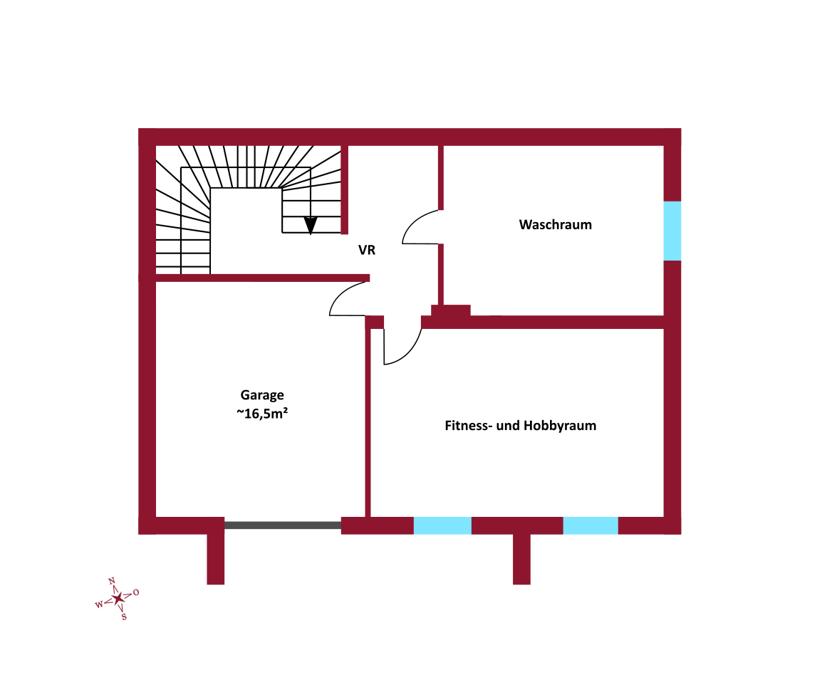 S�dwest-Loggia mit Fernblick ins Gr�ne | Garage und Carport-Stellplatz | Absolute Ruhelage /  / 3003&nbsp;Gablitz / Bild 8