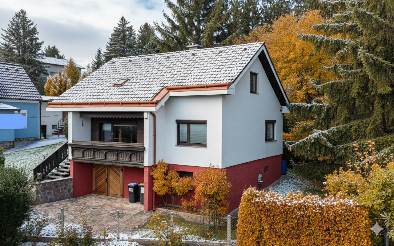 S�dwest-Loggia mit Fernblick ins Gr�ne | Garage und Carport-Stellplatz | Absolute Ruhelage /  / 3003&nbsp;Gablitz / Bild 1