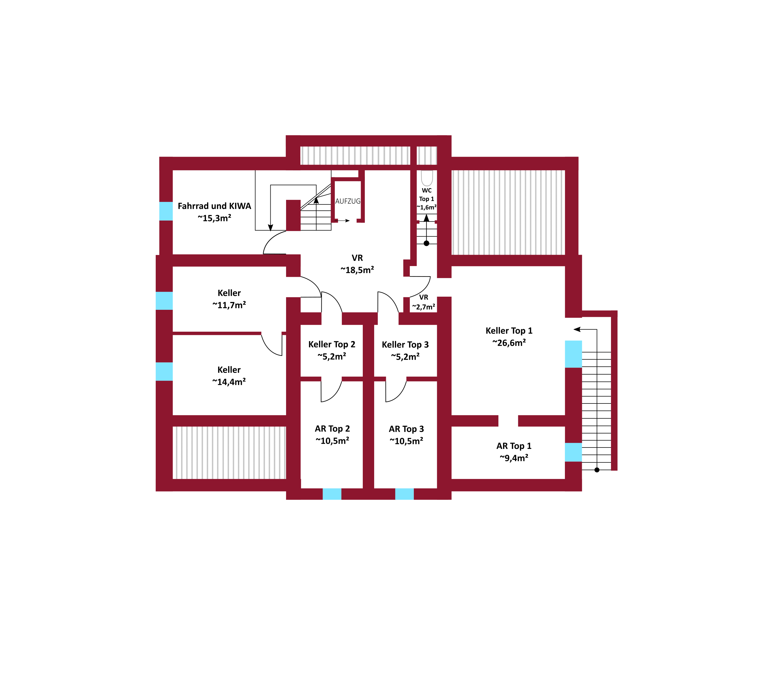 Innenausbau steht kurz bevor I Altbau kernsaniert I Sauna I Pool I Lift I Fubodenheizung mittels neuer Luftwrmepumpe I  /  / 3002 Purkersdorf / Bild 4