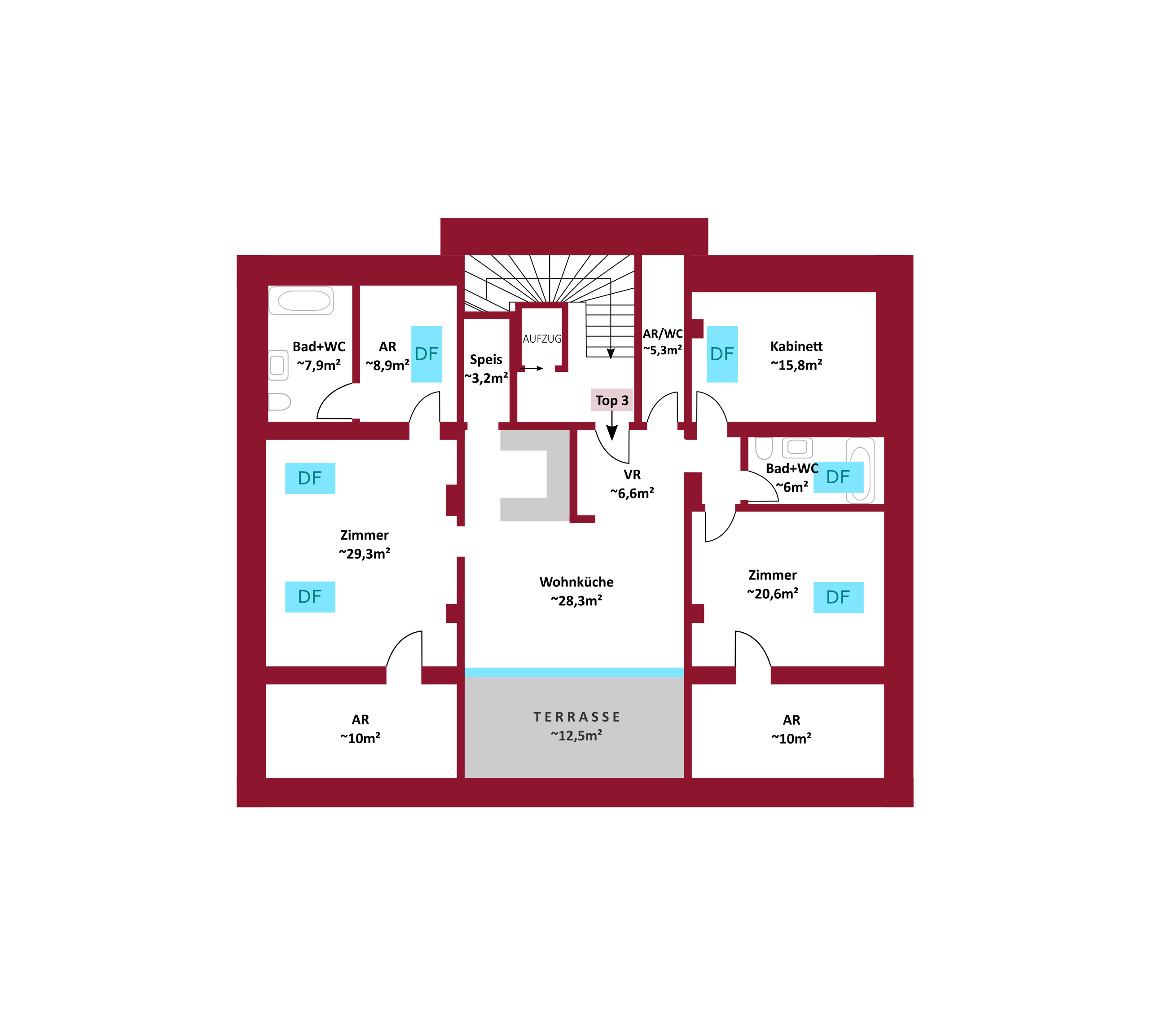Innenausbau steht kurz bevor I Altbau kernsaniert I Sauna I Pool I Lift I Fu�bodenheizung mittels neuer Luftw�rmepumpe I  /  / 3002&nbsp;Purkersdorf / Bild 5
