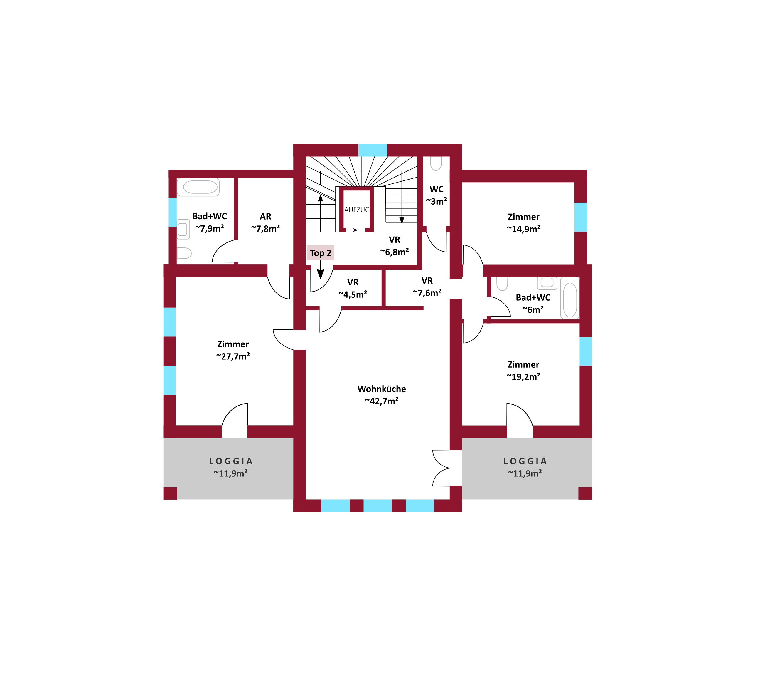 Innenausbau steht kurz bevor I Altbau kernsaniert I Sauna I Pool I Lift I Fu�bodenheizung mittels neuer Luftw�rmepumpe I  /  / 3002&nbsp;Purkersdorf / Bild 6