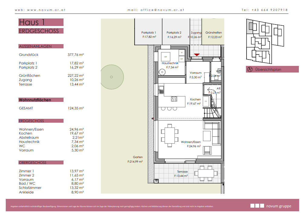 Zwischen Reben: Ziegelmassivbau I Niedrigenergiebauweise I inkl. Photovoltaik, Luftw�rmepumpe, 2 Stellpl�tze u.v.m.!  /  / 3580&nbsp;Horn / Bild 2