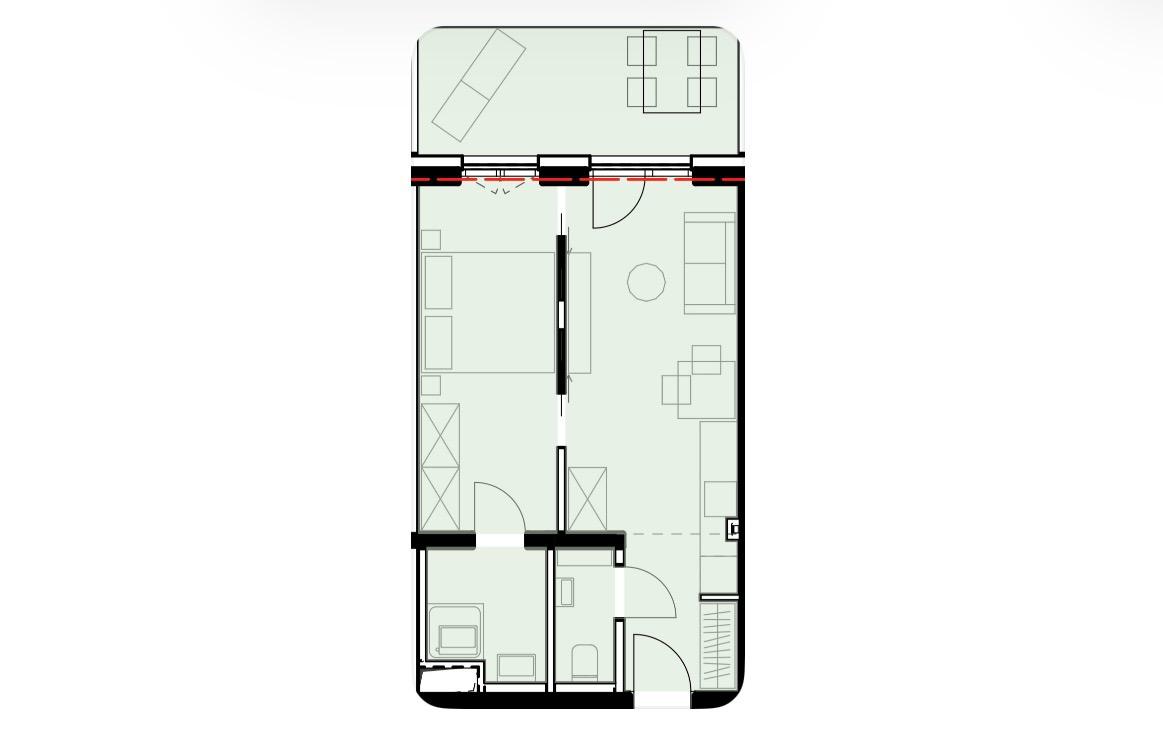 Moderne 2-Zimmer-Wohnung im Erstbezug mit Balkon (Top 1/26) /  / 1220&nbsp;Wien / Bild 9
