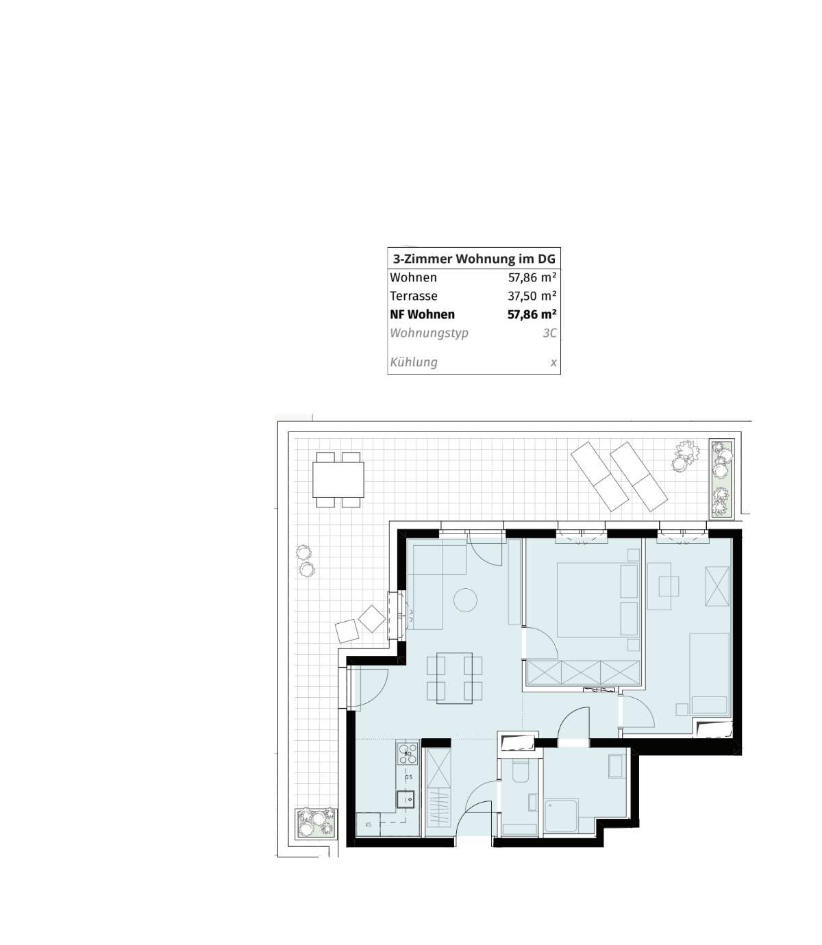  DG mit ca. 37,5m Rundum-Terrasse I Investition in Lebensqualitt & Nachhaltigkeit mit Weitblick I  /  / 1220 Wien / Bild 4