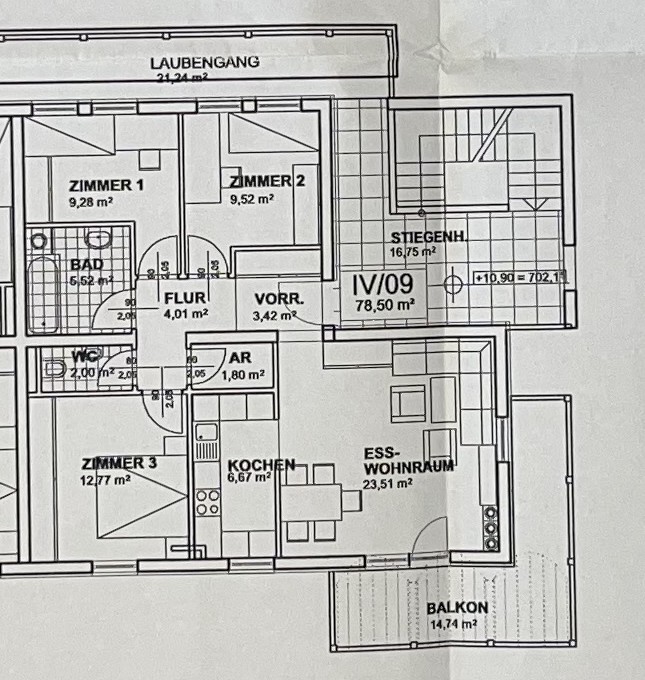 5-Zimmer-Wohnnung mit gro�em S�dbalkon in absoluter Ruhelage /  / 6065&nbsp;Thaur / Bild 8