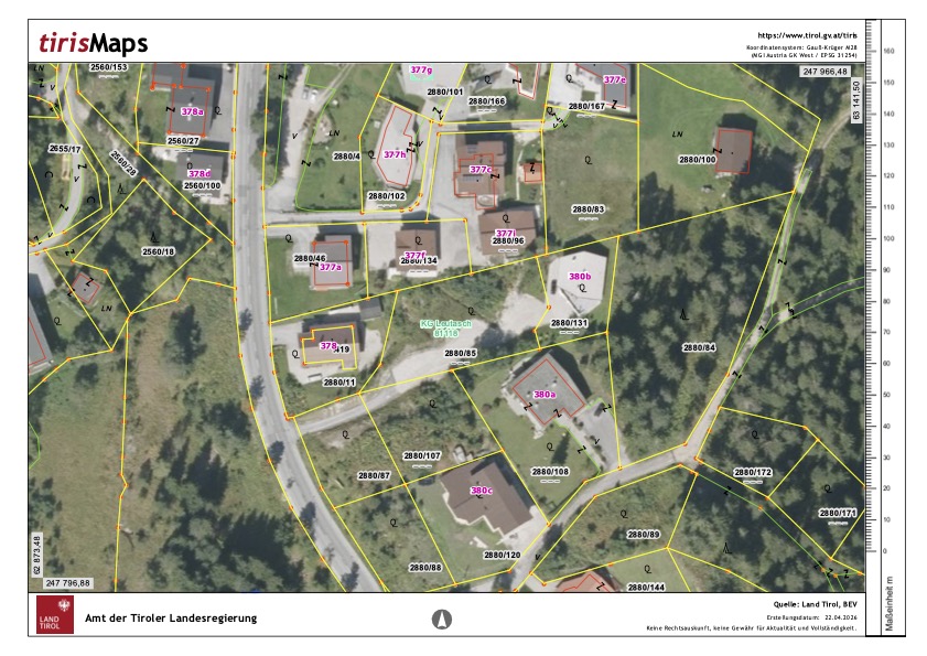 sonniges Grundst�ck in bester Lage von Weidach/Leutasch /  / 6105&nbsp;Leutasch / Bild 8