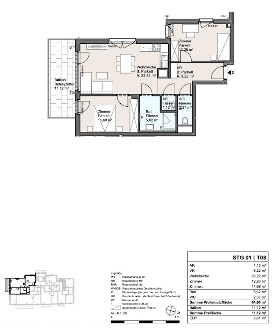 Neues Projekt in der Schwarzelackenau beim Marchfeldkanal - noch 18 Einheiten verfgbar!  /  / 1210 Wien / Bild 1