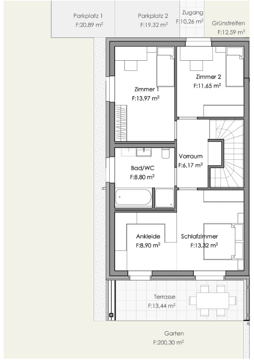 Familienidylle im Herzen des Waldviertels I ca. 212m� gro�er Garten I hohe Energieeffizienz I Luftw�rmepumpe & Fu�bodenheizung /  / 3580&nbsp;Horn / Bild 3