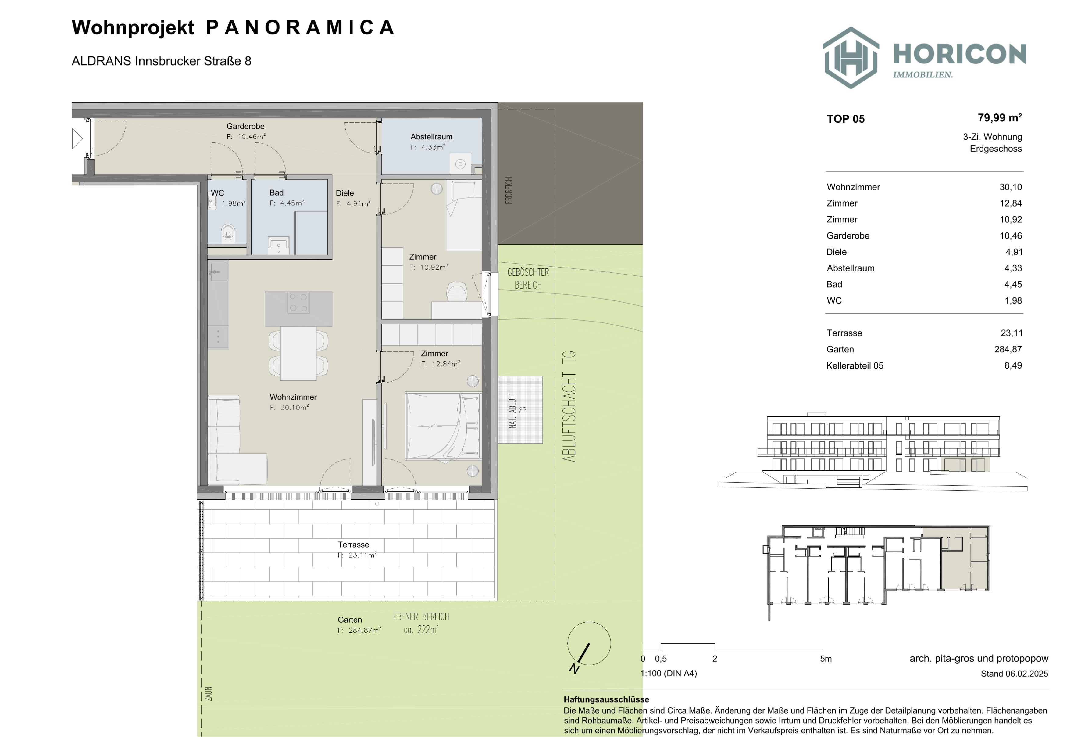 "Aldrans - PANORAMICA" - Wohnen mit Aussicht Top 05 /  / 6071&nbsp;Aldrans / Bild 0
