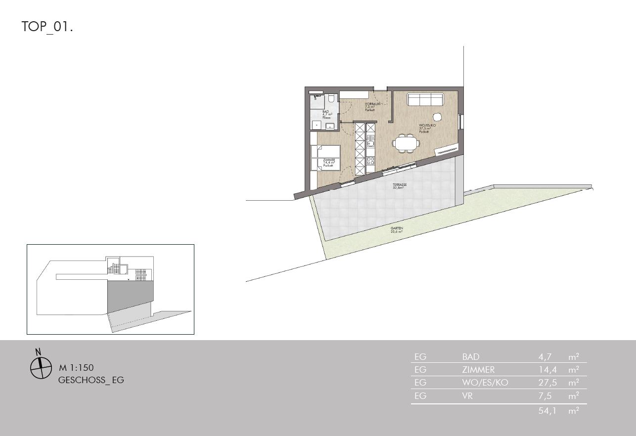 Neubau-Projekt "ALDRANS Home" Pfarrtal Nr. 5 /  / 6071&nbsp;Aldrans / Bild 2