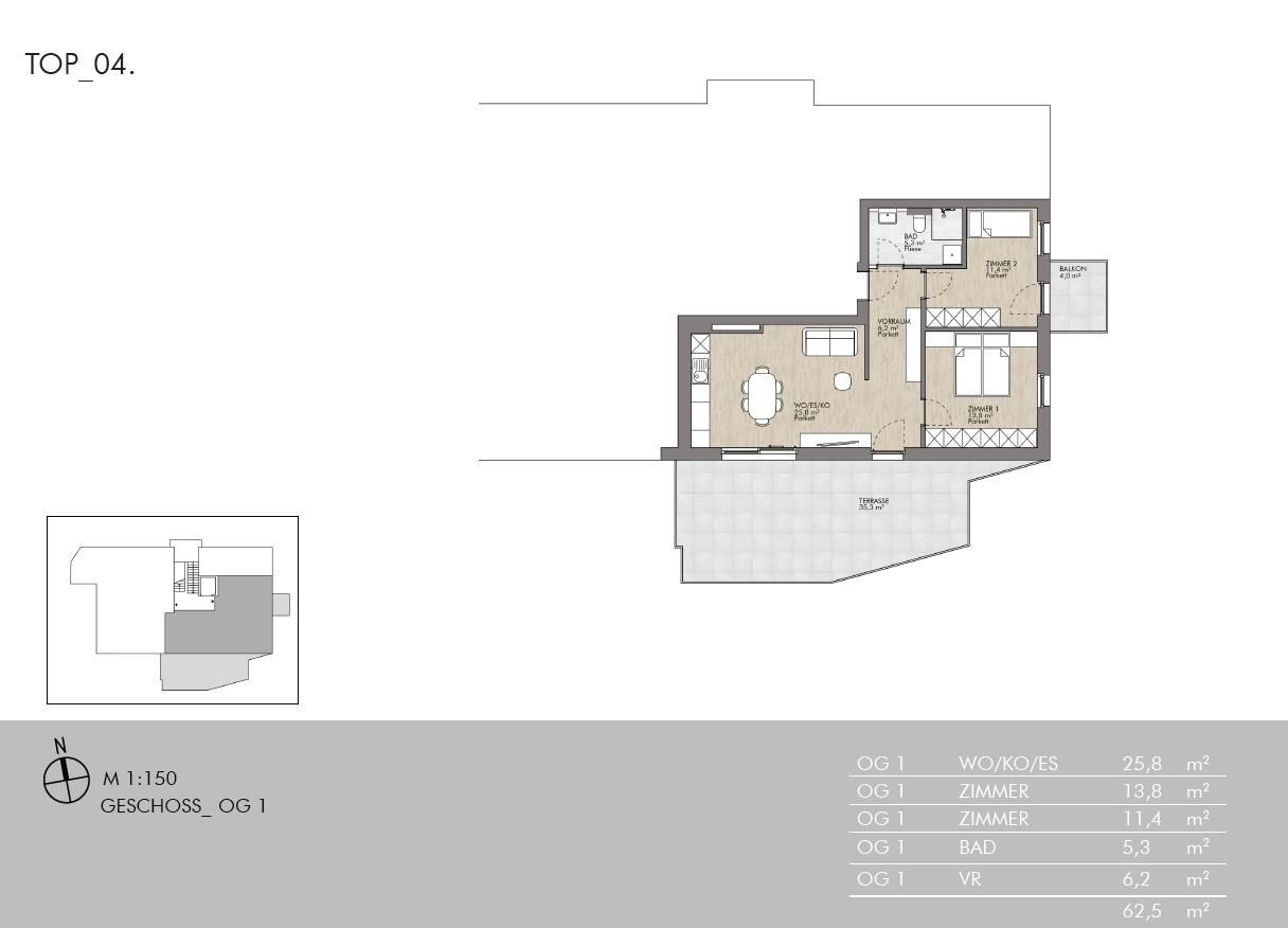 Neubau-Projekt "ALDRANS Home" Pfarrtal Nr. 5 /  / 6071&nbsp;Aldrans / Bild 5