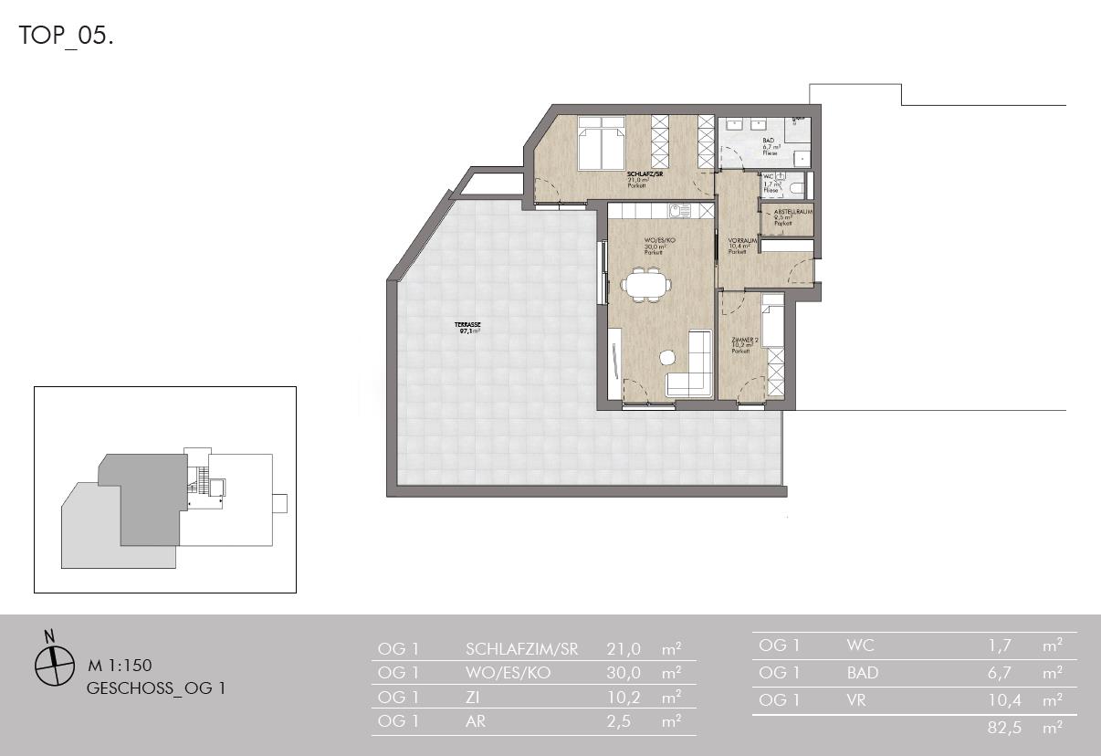 Neubau-Projekt "ALDRANS Home" Pfarrtal Nr. 5 /  / 6071&nbsp;Aldrans / Bild 6