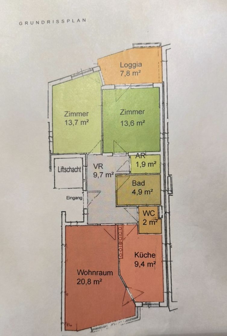 Sch�ne, sanierte 3-ZImmer-Wohnung im beliebten Stadtteil Pradl /  / 6020&nbsp;Innsbruck / Bild 9