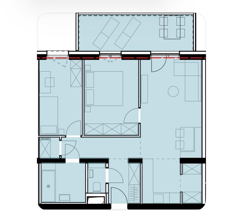 Gro�z�gige 3-Zimmer-Wohnung mit Balkon im Neubauprojekt (Top 2/62) /  / 1220&nbsp;Wien / Bild 1