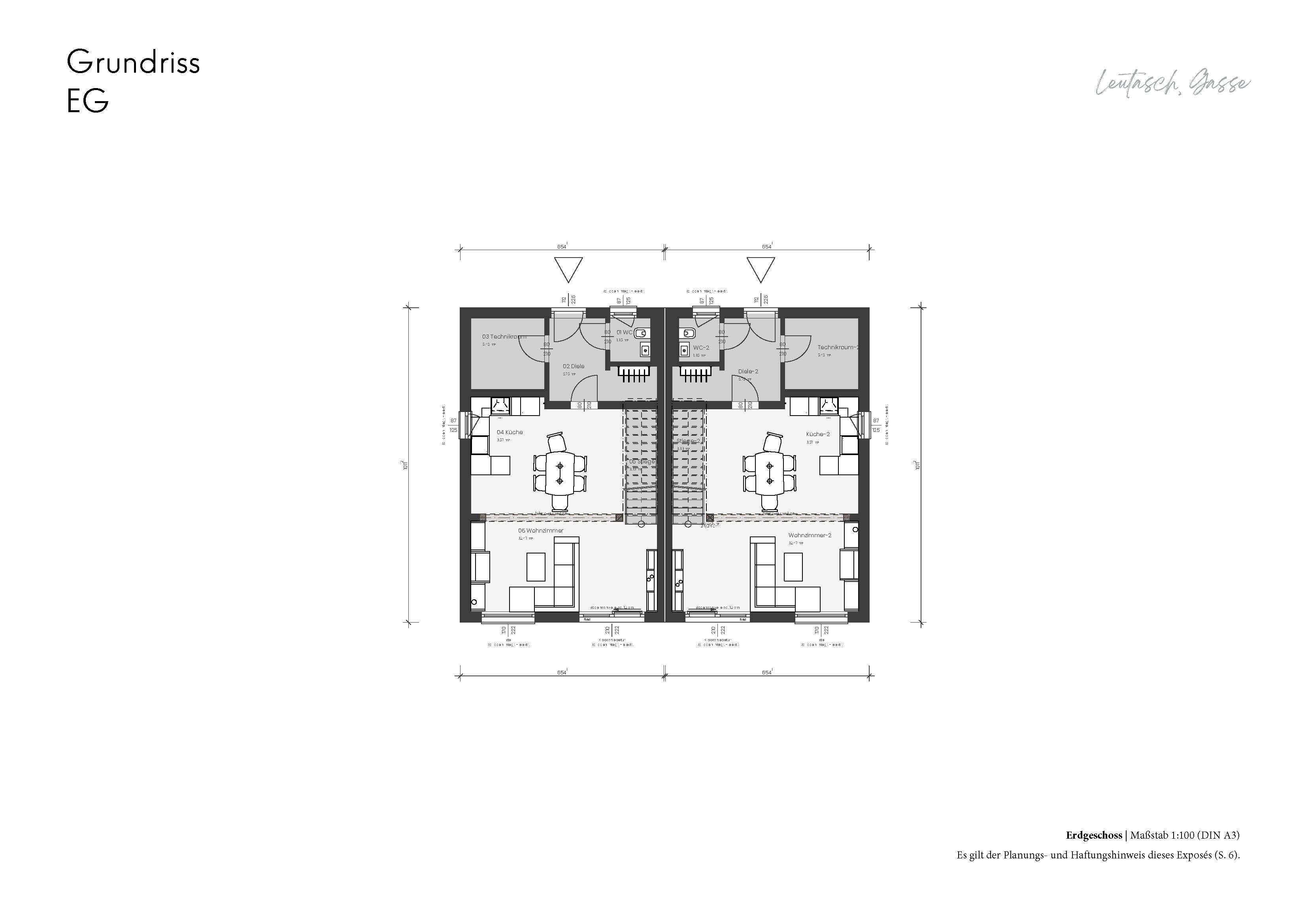Neubau in der Leutasch: Alpine Gelassenheit trifft �kologischen Holzbau ? Doppelhaus 03 /  / 6105&nbsp;Leutasch / Bild 2
