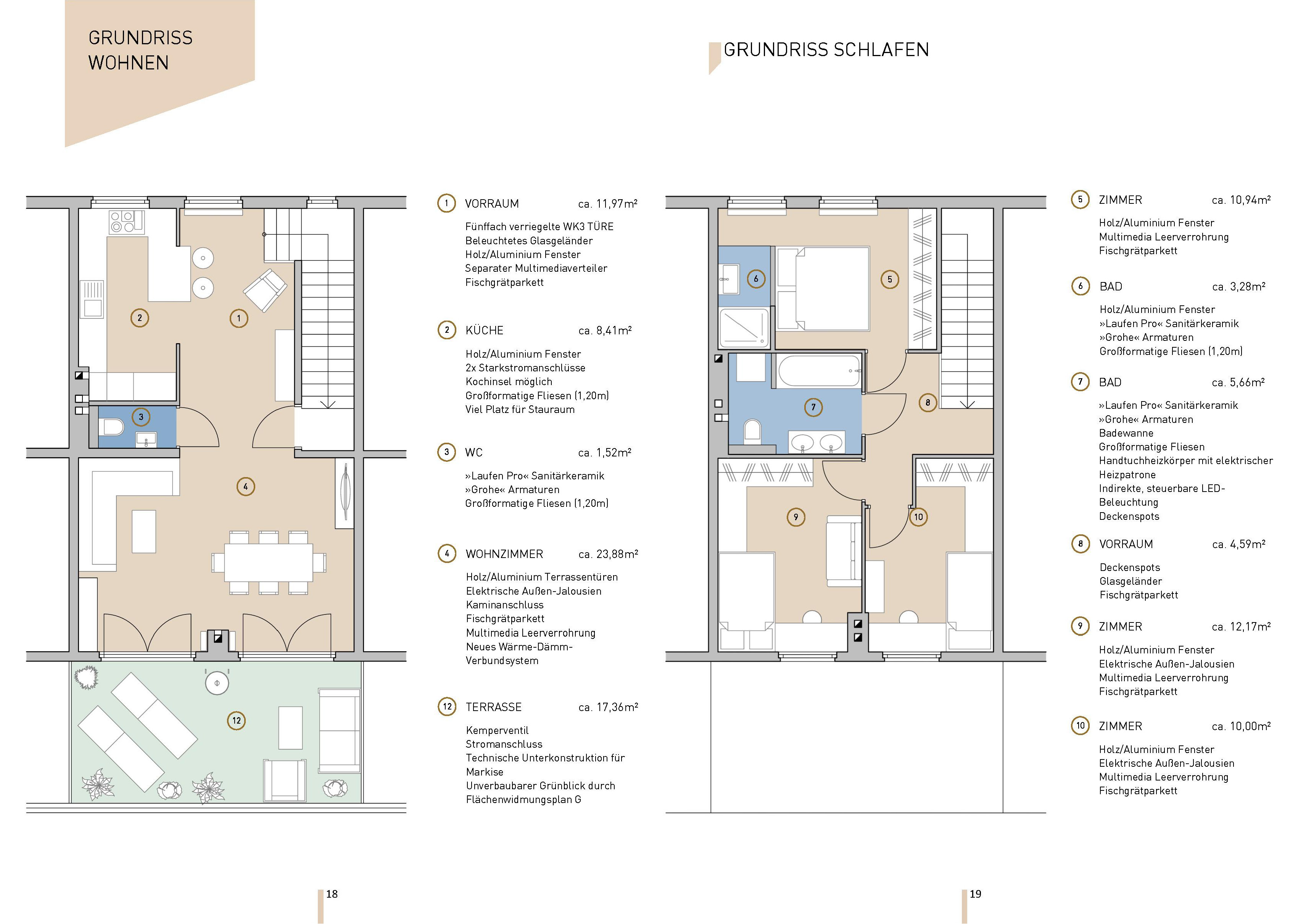 Erstbezug, S�dterrasse & Gr�nblick in Nu�dorf /  / 1190&nbsp;Wien / Bild 7