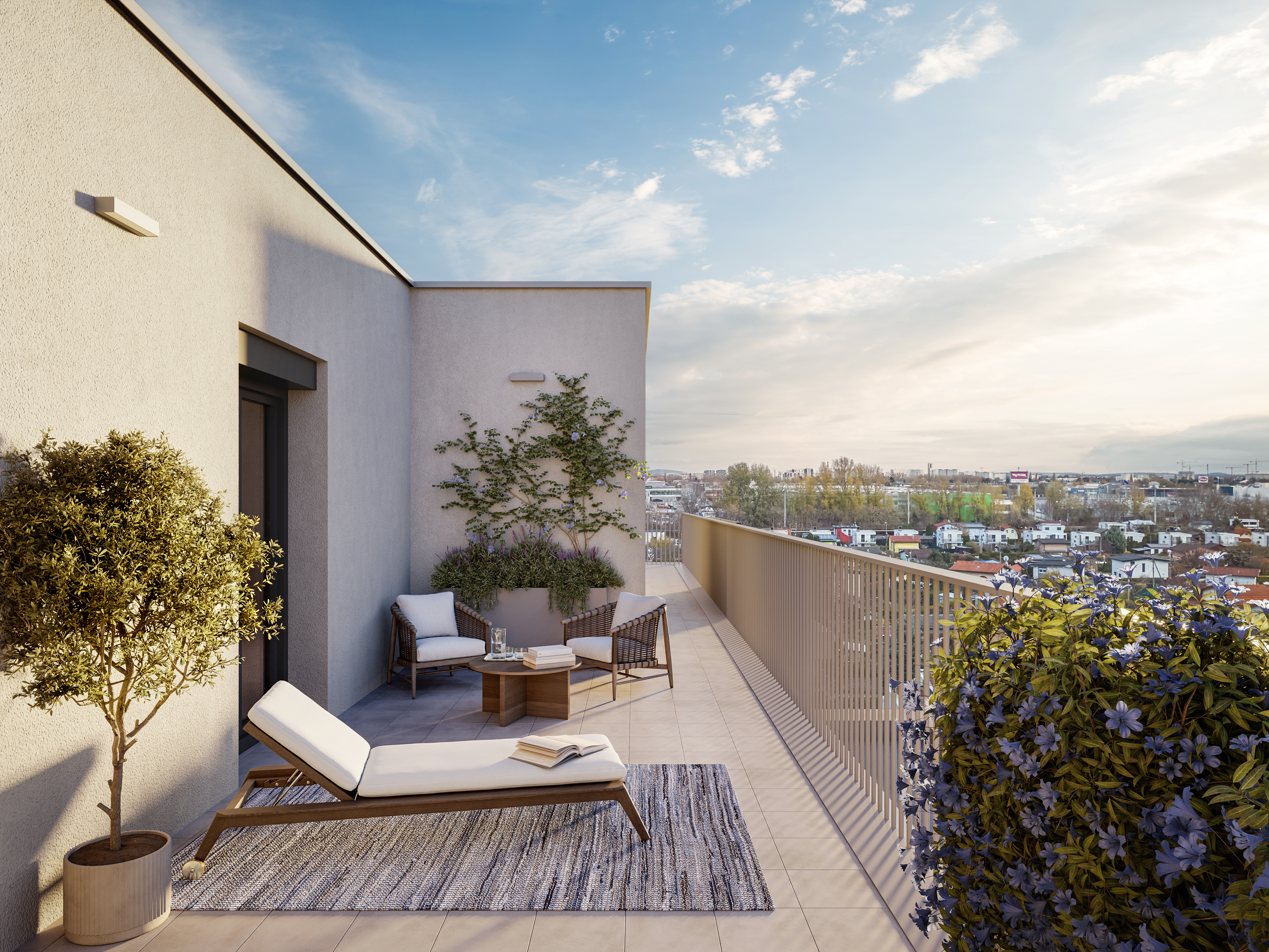 3-Zimmer-DG-Wohnung mit gro�er Terrasse im Erstbezug (Top 2/71)