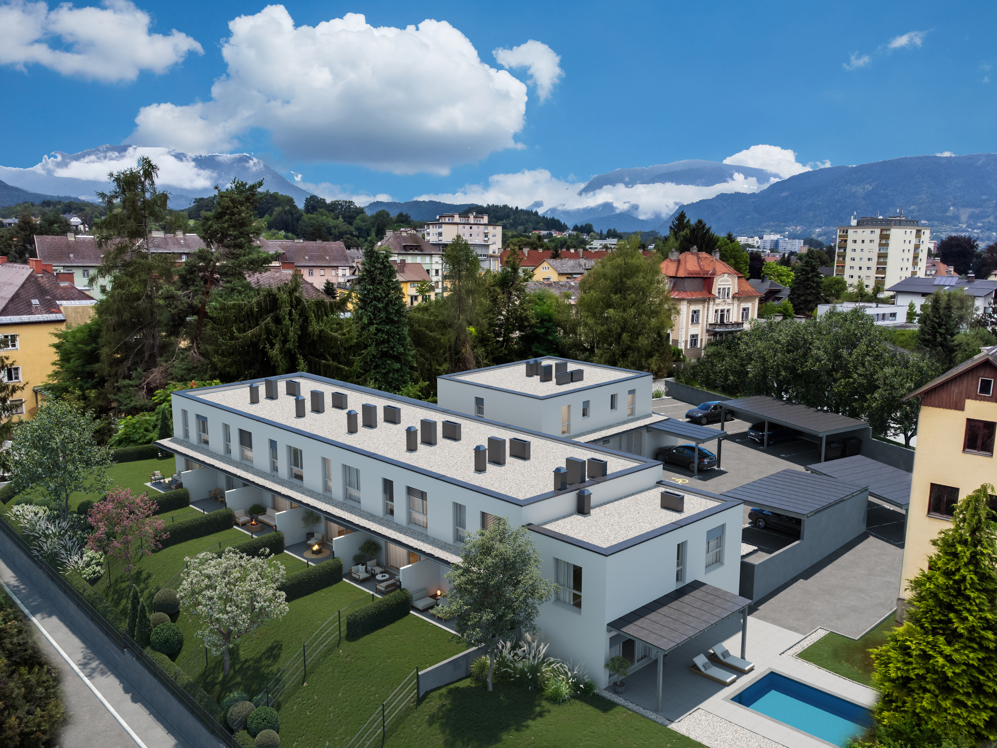 Modernes Reihenhaus mit Eigengarten und Terrasse in attraktiver Lage von Villach /  / 9500&nbsp;Villach / Bild 1