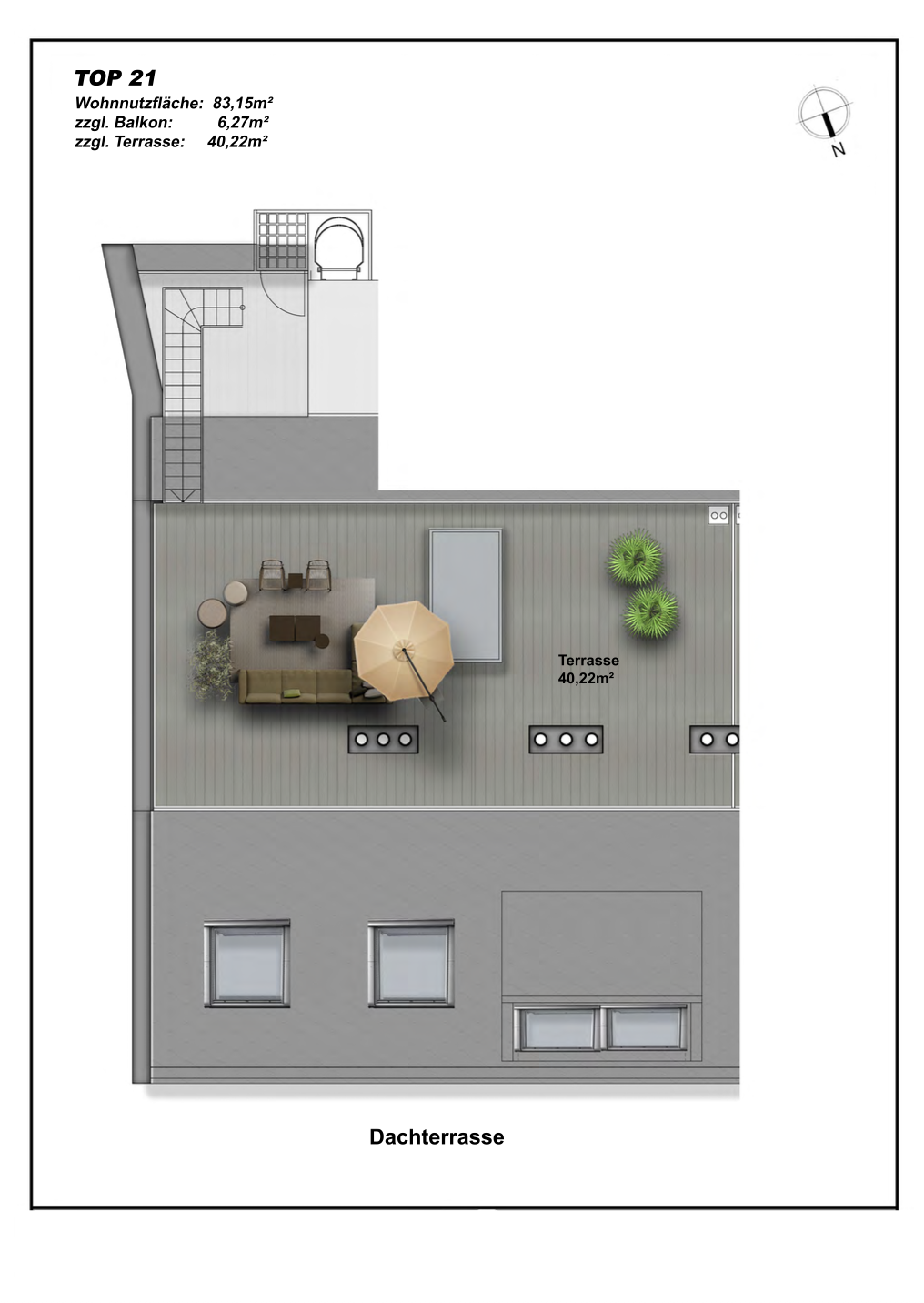 Exklusive DG Wohnung I Mglichkeit mit ca. 40m2 Dachterrasse I U3 & S-Bahn nhe I Erstbezug I  /  / 1160 Wien / Bild 5