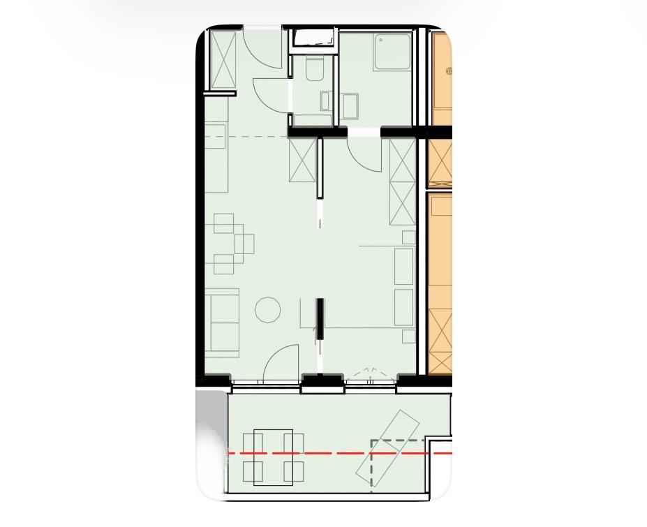 Smart geplante 2-Zimmer-Wohnung mit gro�em Balkon ? Erstbezug (Top 1/31) /  / 1220&nbsp;Wien / Bild 9
