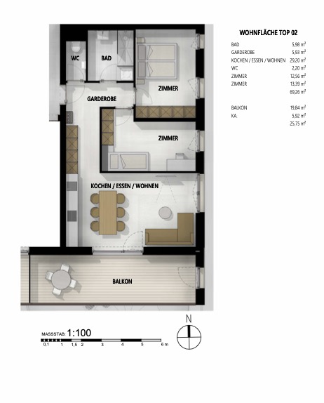 Wundersch�nes Neubau-Projekt in bester und zentralster Lage von Scharnitz! /  / 6108&nbsp;Scharnitz / Bild 5