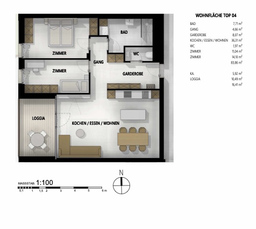 Wundersch�nes Neubau-Projekt in bester und zentralster Lage von Scharnitz! /  / 6108&nbsp;Scharnitz / Bild 7