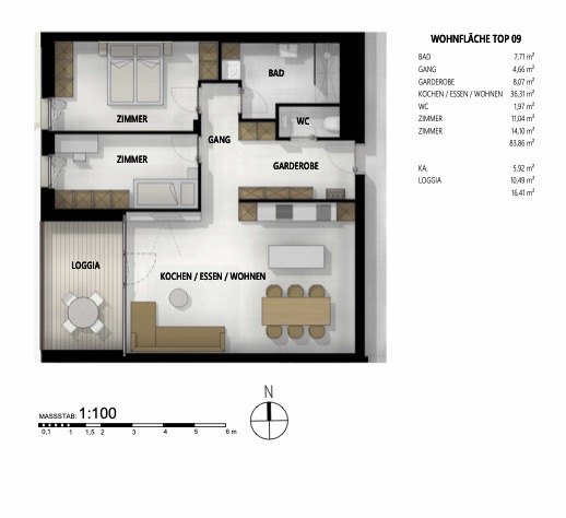 Wundersch�nes Neubau-Projekt in bester und zentralster Lage von Scharnitz! /  / 6108&nbsp;Scharnitz / Bild 2