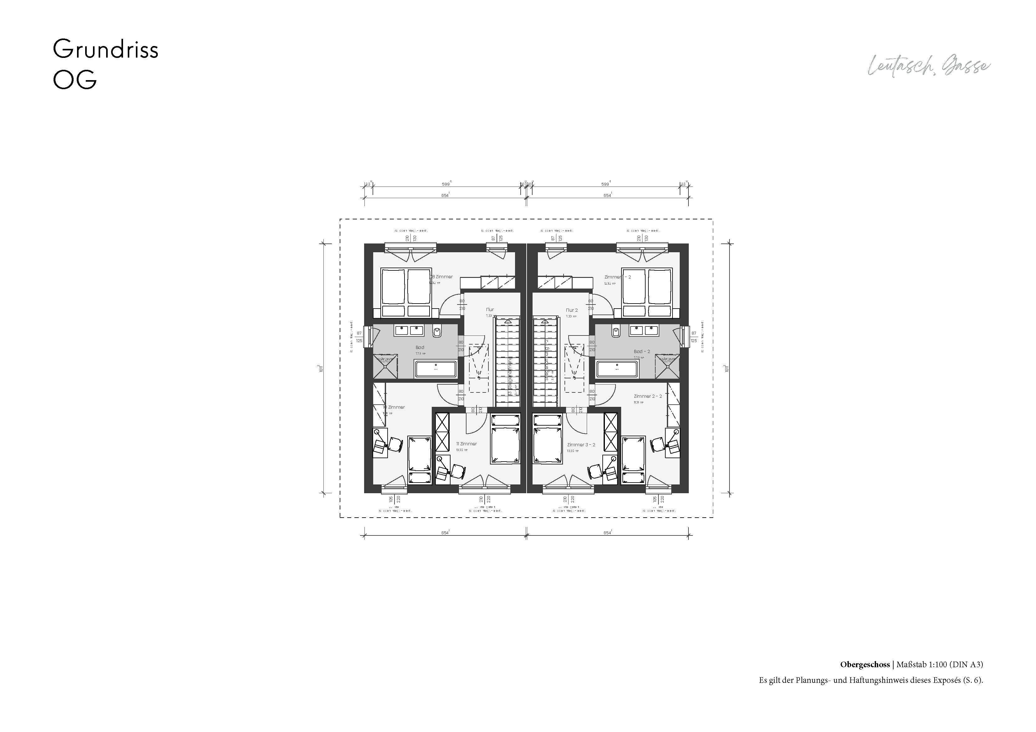 Neubau in der Leutasch: Alpine Gelassenheit trifft �kologischen Holzbau ? Doppelhaus 01 /  / 6105&nbsp;Leutasch / Bild 3