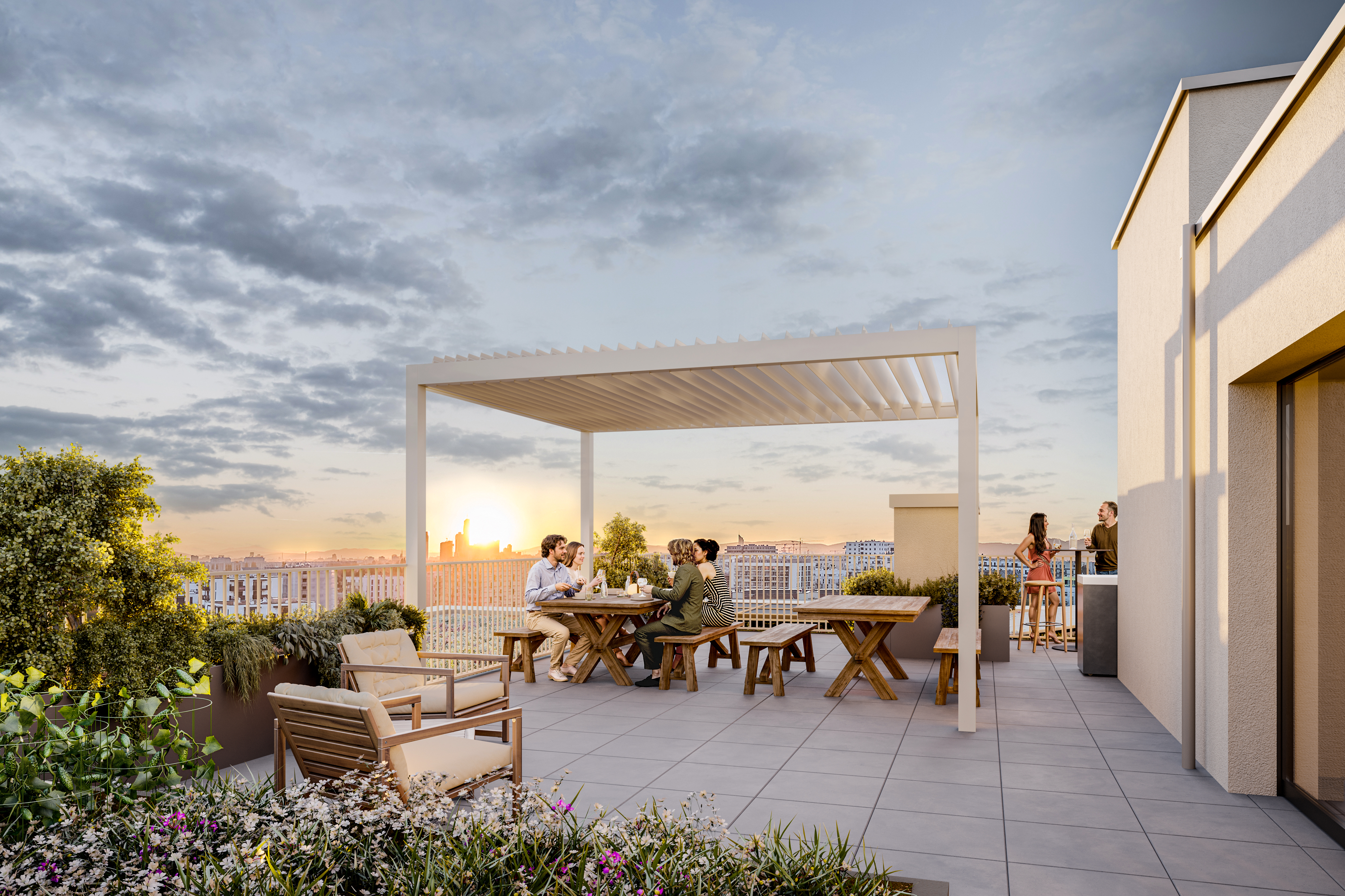 Traumhaftes Neubauprojekt in Wien-Donaustadt - Modern / Freifl�chen / Top-Ausstattung (Provisionsfrei !) /  / 1220&nbsp;Wien / Bild 2