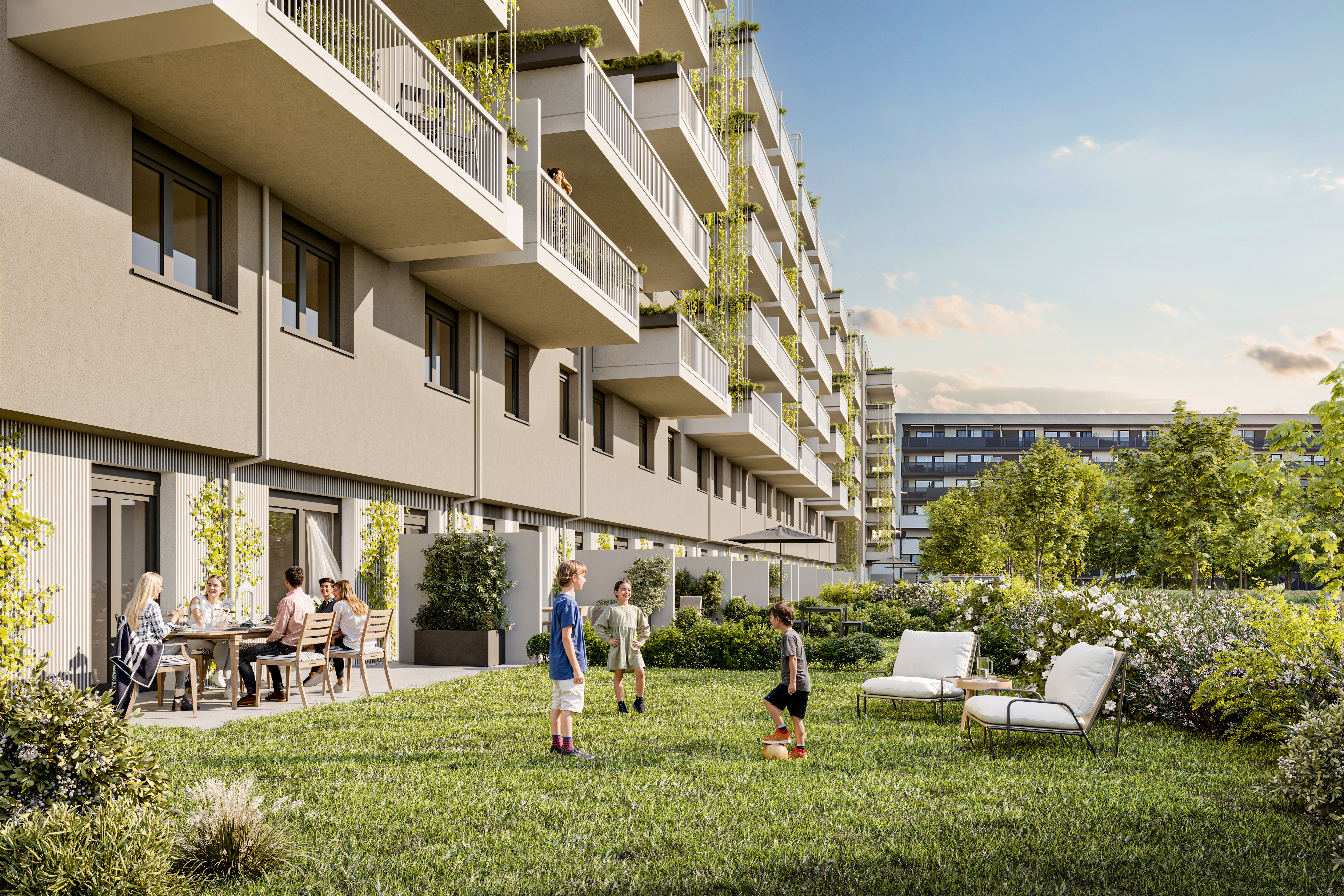 Traumhaftes Neubauprojekt in Wien-Donaustadt - Modern / Freifl�chen / Top-Ausstattung (Provisionsfrei !) /  / 1220&nbsp;Wien / Bild 3