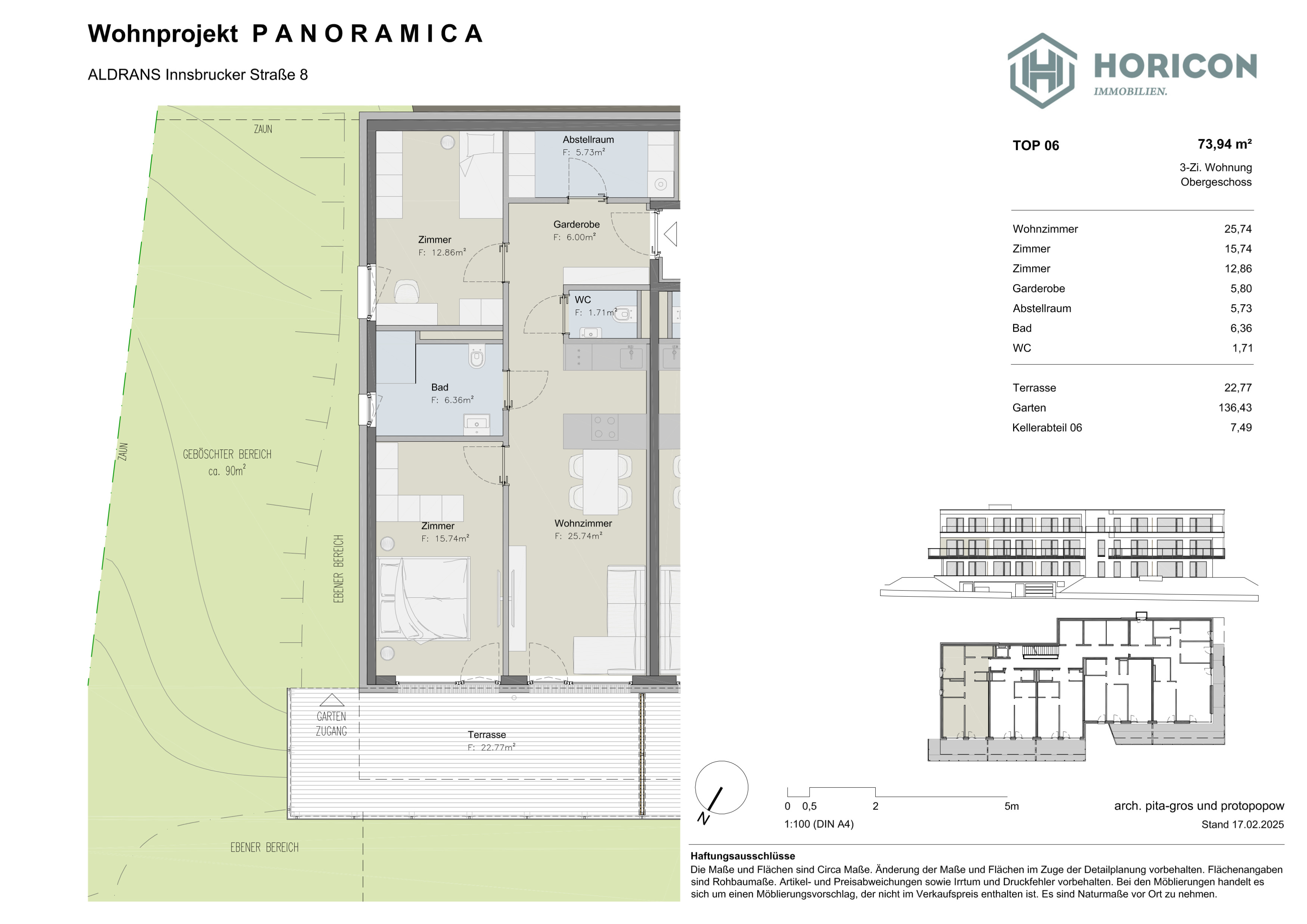 "Aldrans - PANORAMICA" - Wohnen mit Aussicht Top 06 /  / 6071&nbsp;Aldrans / Bild 0