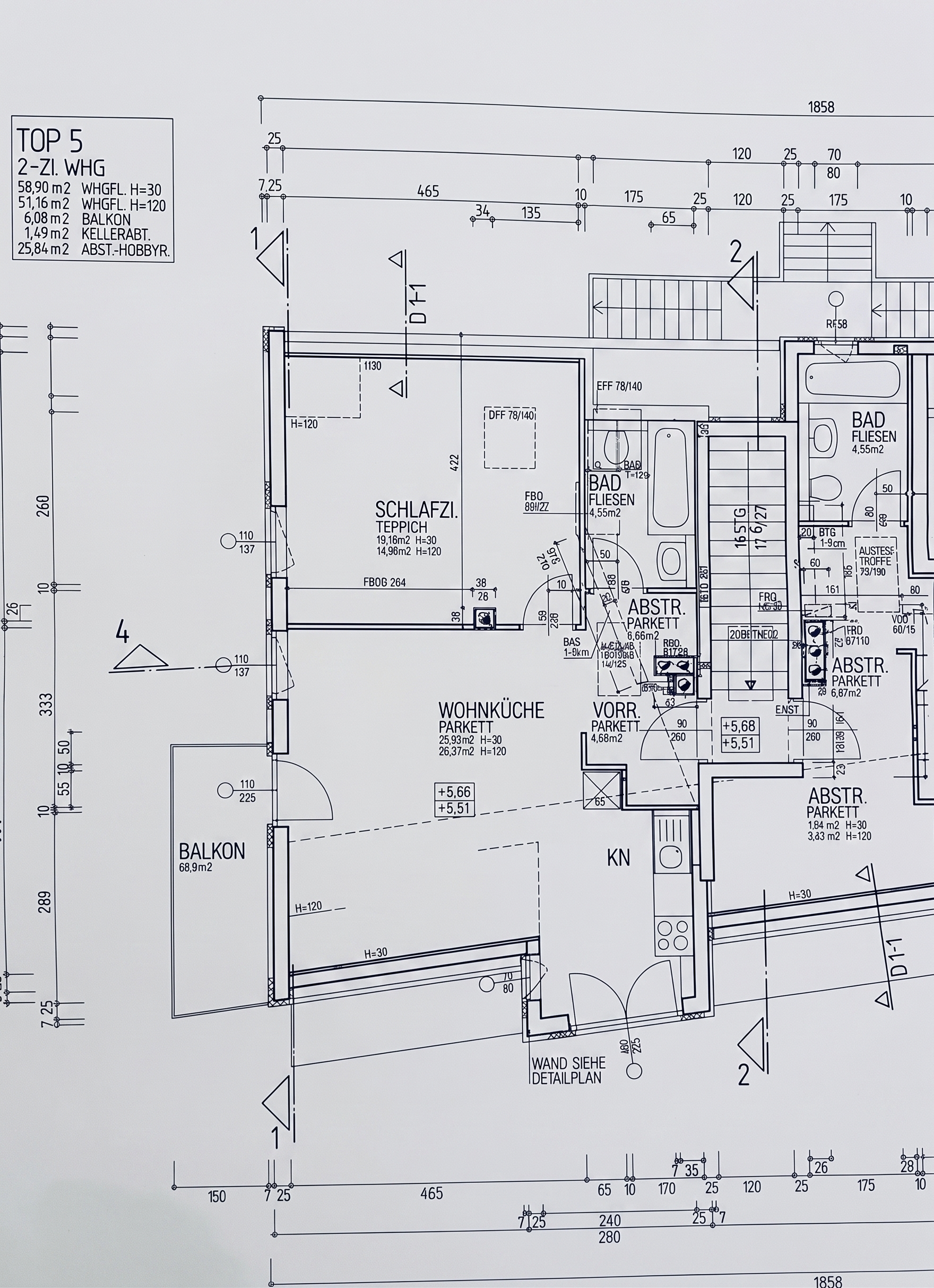 Gepflegte Dachgescho�wohnung in Ruhelage mit S�dwestbalkon in Salzburg! /  / 5020&nbsp;Salzburg / Bild 0