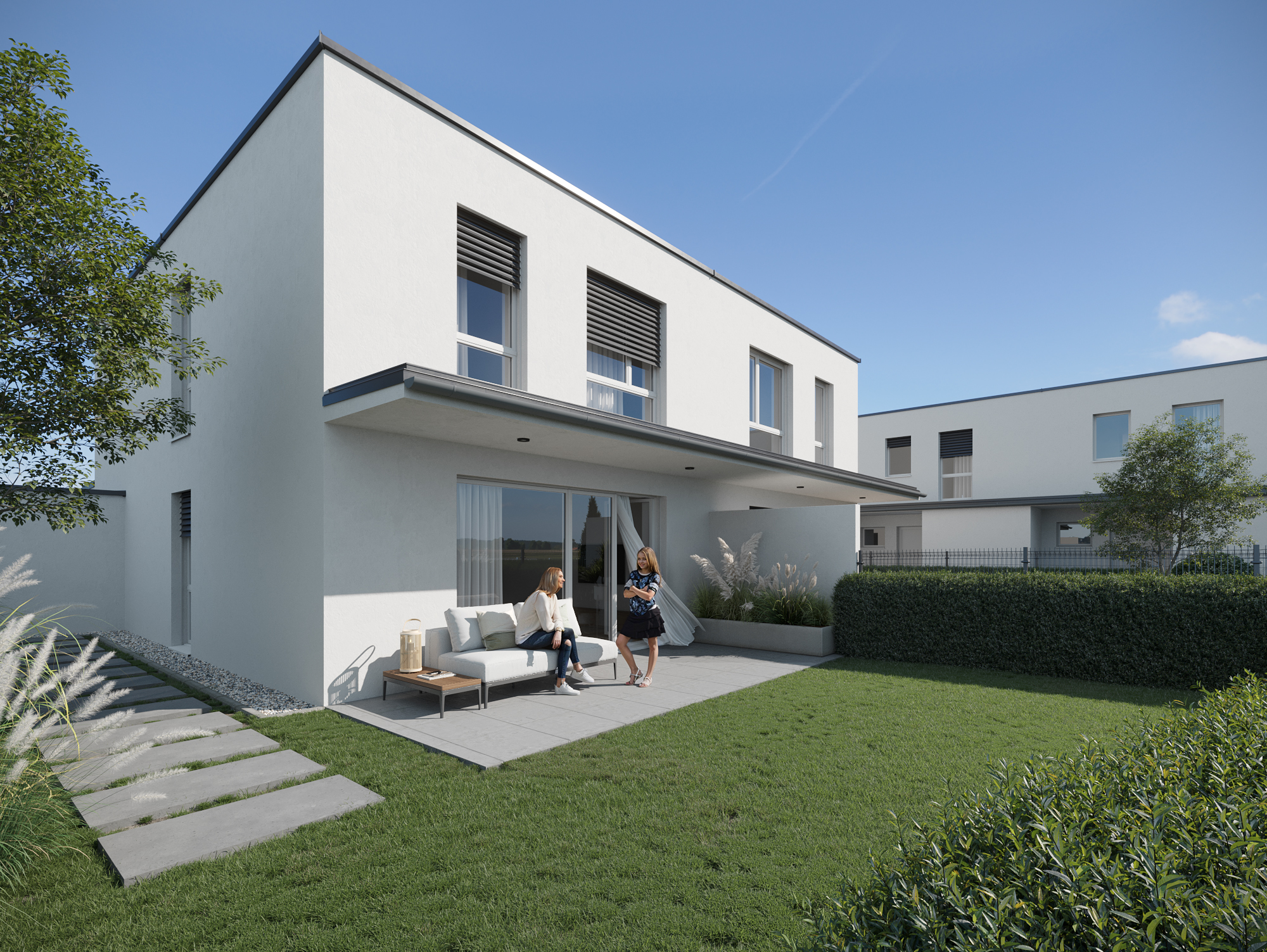 Modernes Reihenhaus mit Eigengarten und Terrasse in attraktiver Lage von Villach