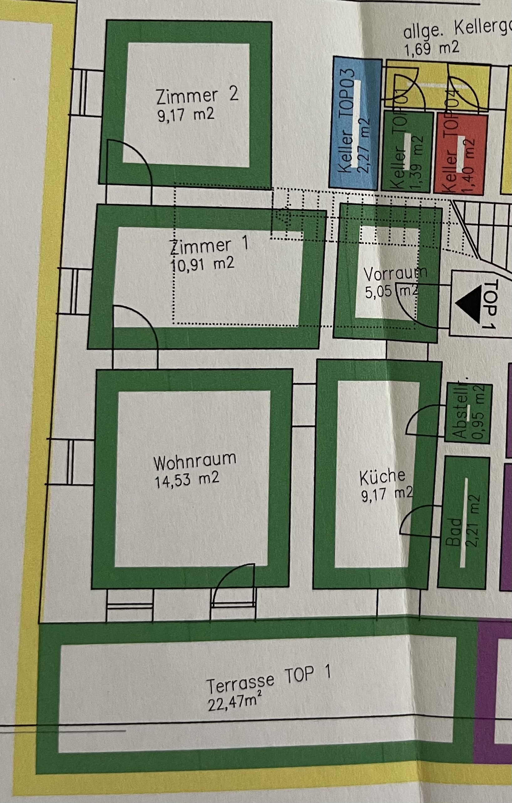 Ruhige 3 Zimmer Wohnung mit S�dterrasse und Carport /  / 6065&nbsp;Thaur / Bild 7