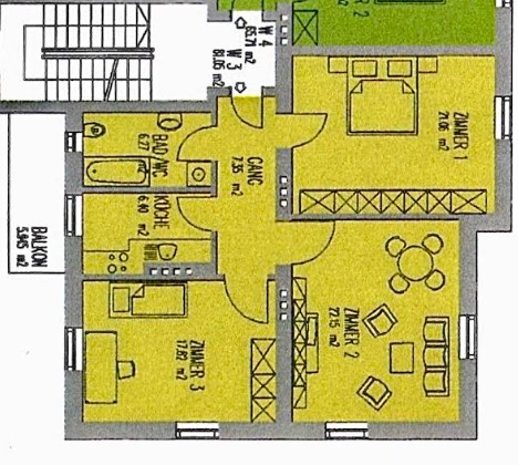 Sch�ne, gro�z�gige 3-Zimmer-Wohnung mit Baurecht /  / 6020&nbsp;Innsbruck / Bild 1