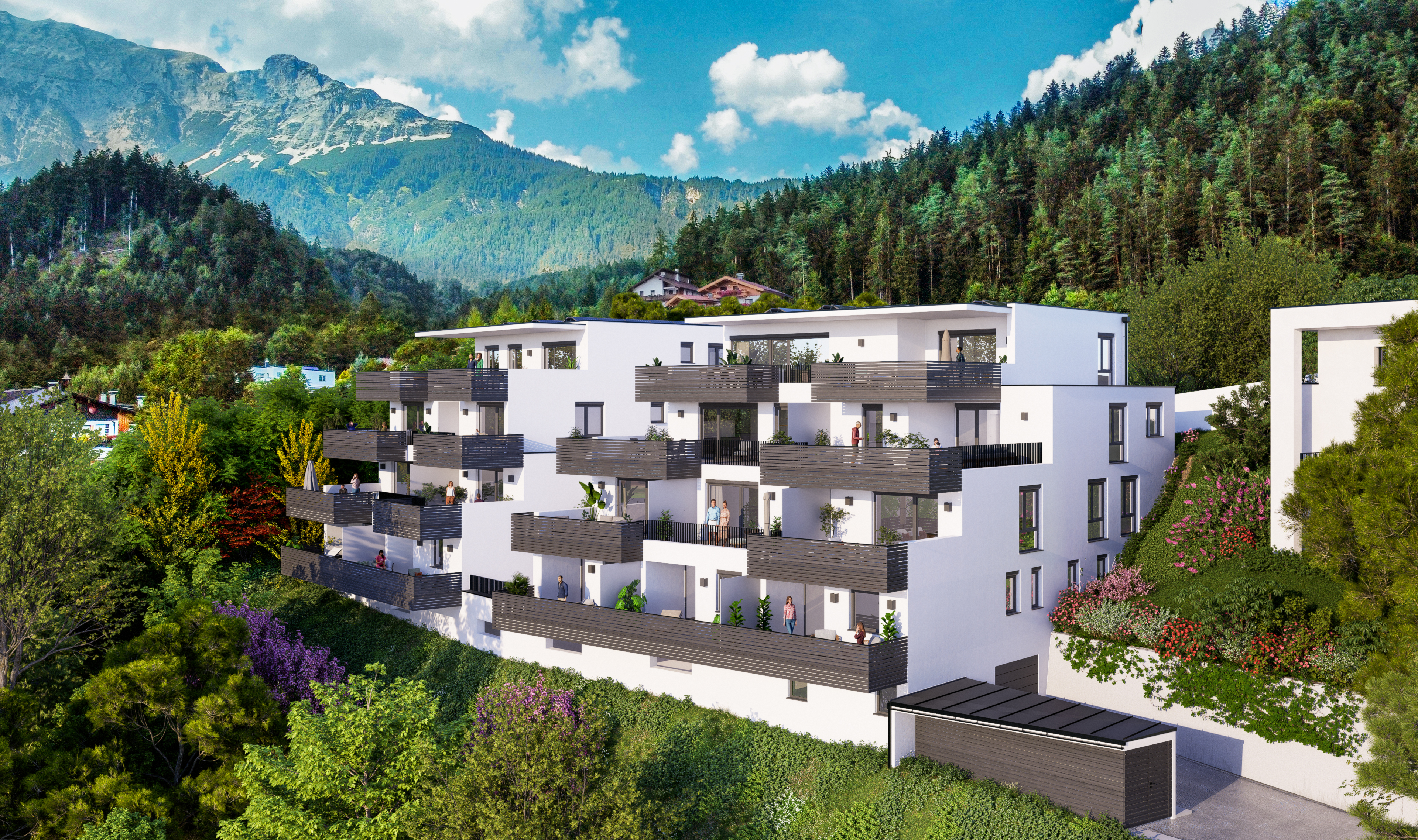 Fritzens - Am Weingarten. Provisionsfreie 4-Zimmer Penthouse Wohnung direkt vom Bautr�ger (Top B07) /  / 6122&nbsp;Fritzens / Bild 6