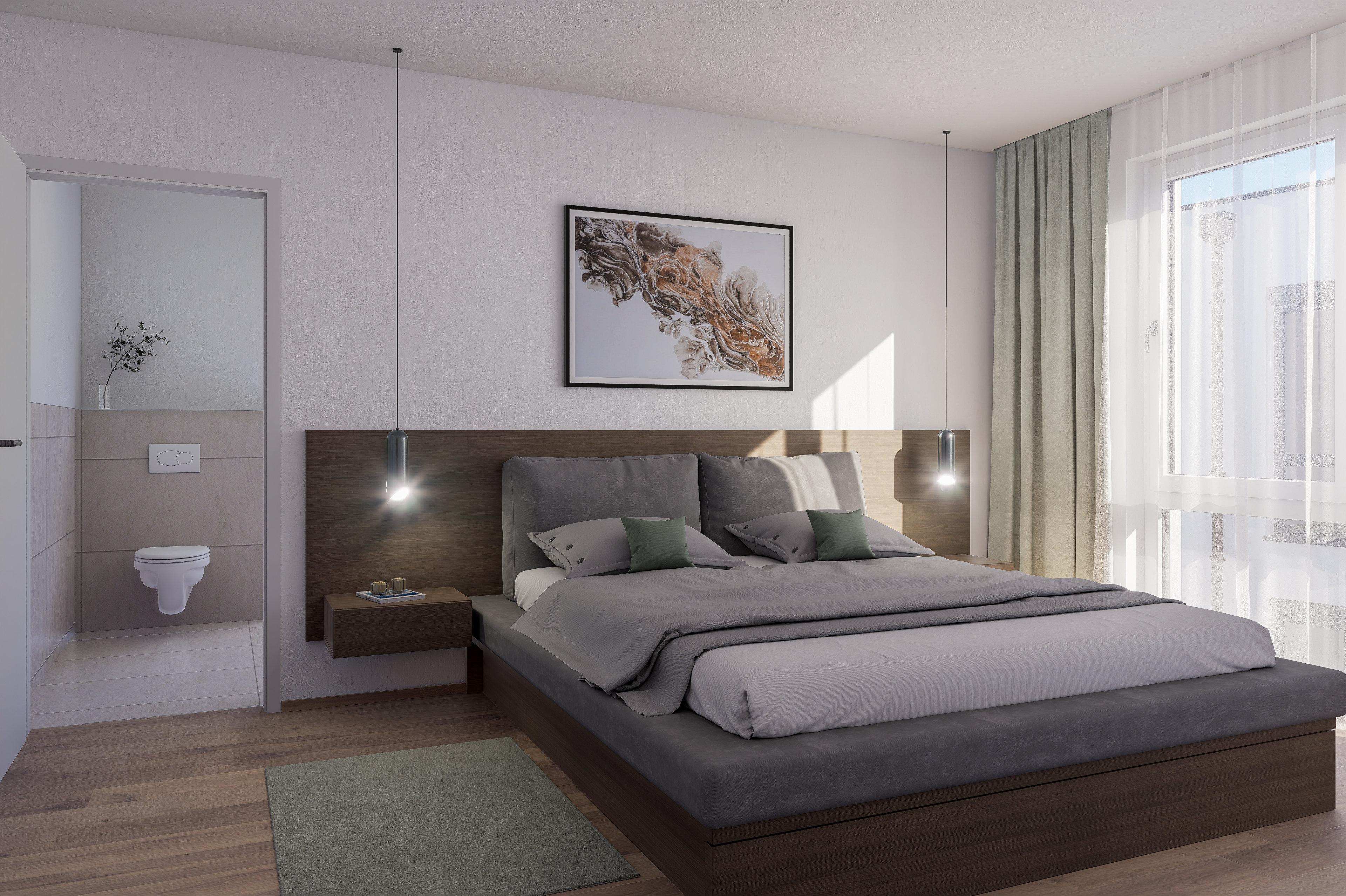 Fritzens - Am Weingarten. Provisionsfreie 3-Zimmer Wohnung direkt vom Bautr�ger (Top B01) /  / 6122&nbsp;Fritzens / Bild 3