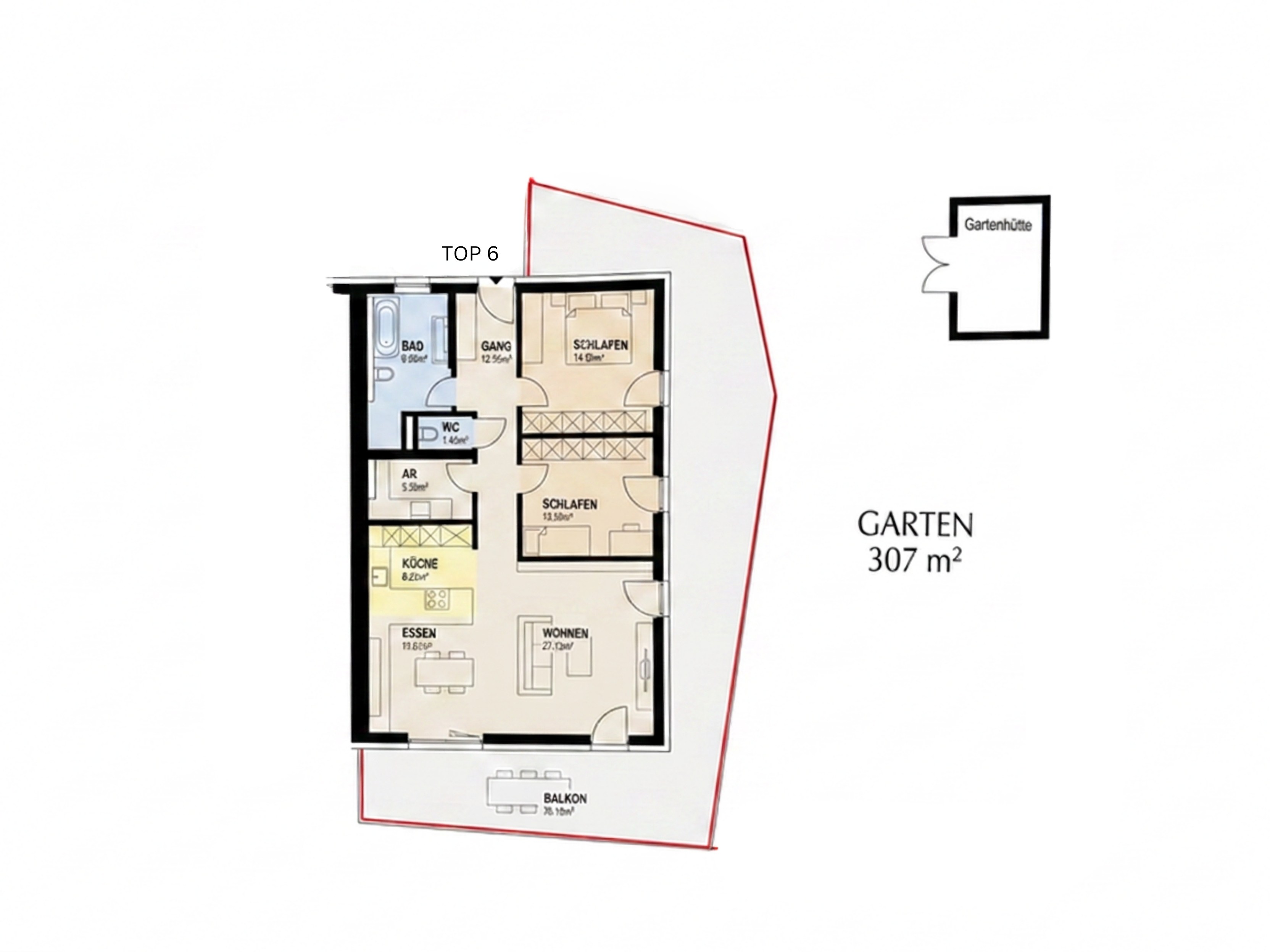 Traumwohnung mit Blick auf die Festung /  / 5020&nbsp;Salzburg / Bild 17