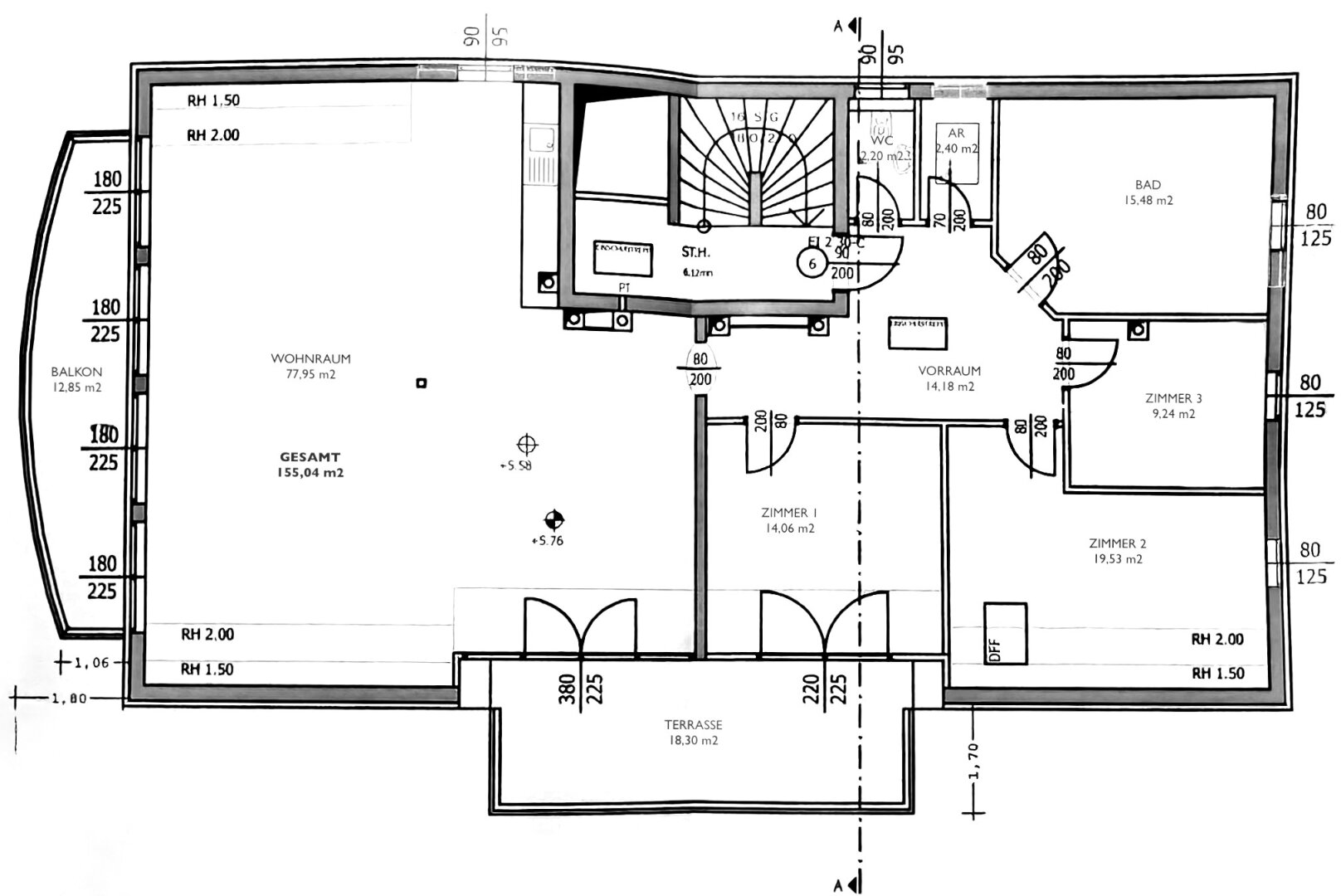 Neumarkt am Wallersee: Dachgeschosswohnung mit beeindruckender Raumh�he /  / 5202&nbsp;Neumarkt am Wallersee / Bild 13