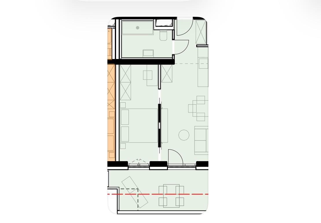 Modernes Neubauprojekt - 2-Zimmer-Wohnung mit gro�em Balkon (Top 1/21) /  / 1220&nbsp;Wien / Bild 9
