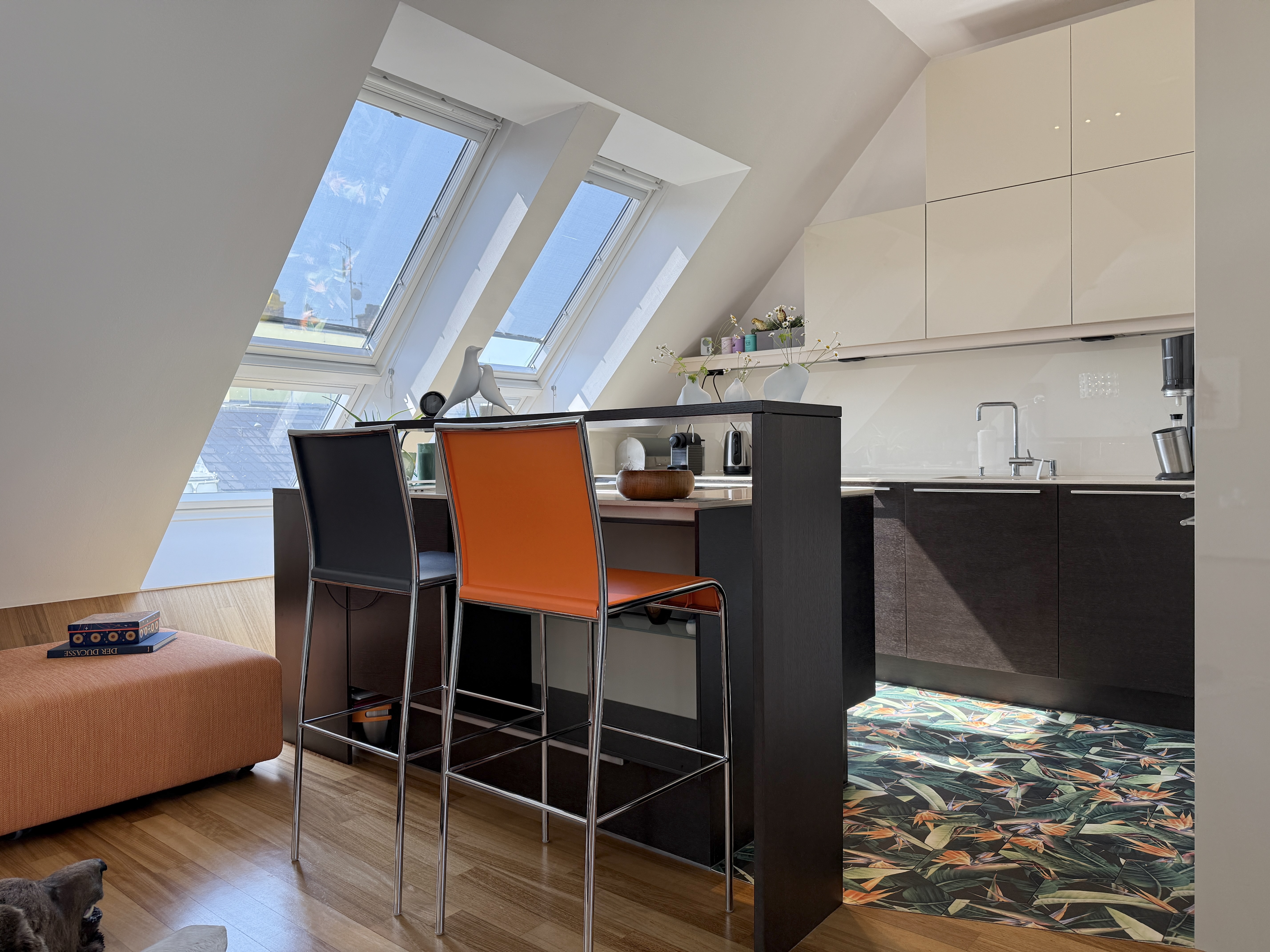 Grner Dachgarten mit Blick ber Wien I exklusive DG - Wohnung I Grozgige Fensterflchen mit Rolllden I Klimaanlage /  / 1040 Wien / Bild 5