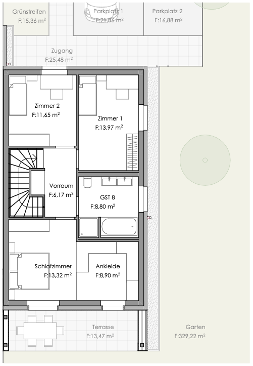 Energieeffizient durch Luftw�rmepumpe & Photovoltaik I ca. 344m� gro�er Garten I 2 Stellpl�tze /  / 3580&nbsp;Horn / Bild 3