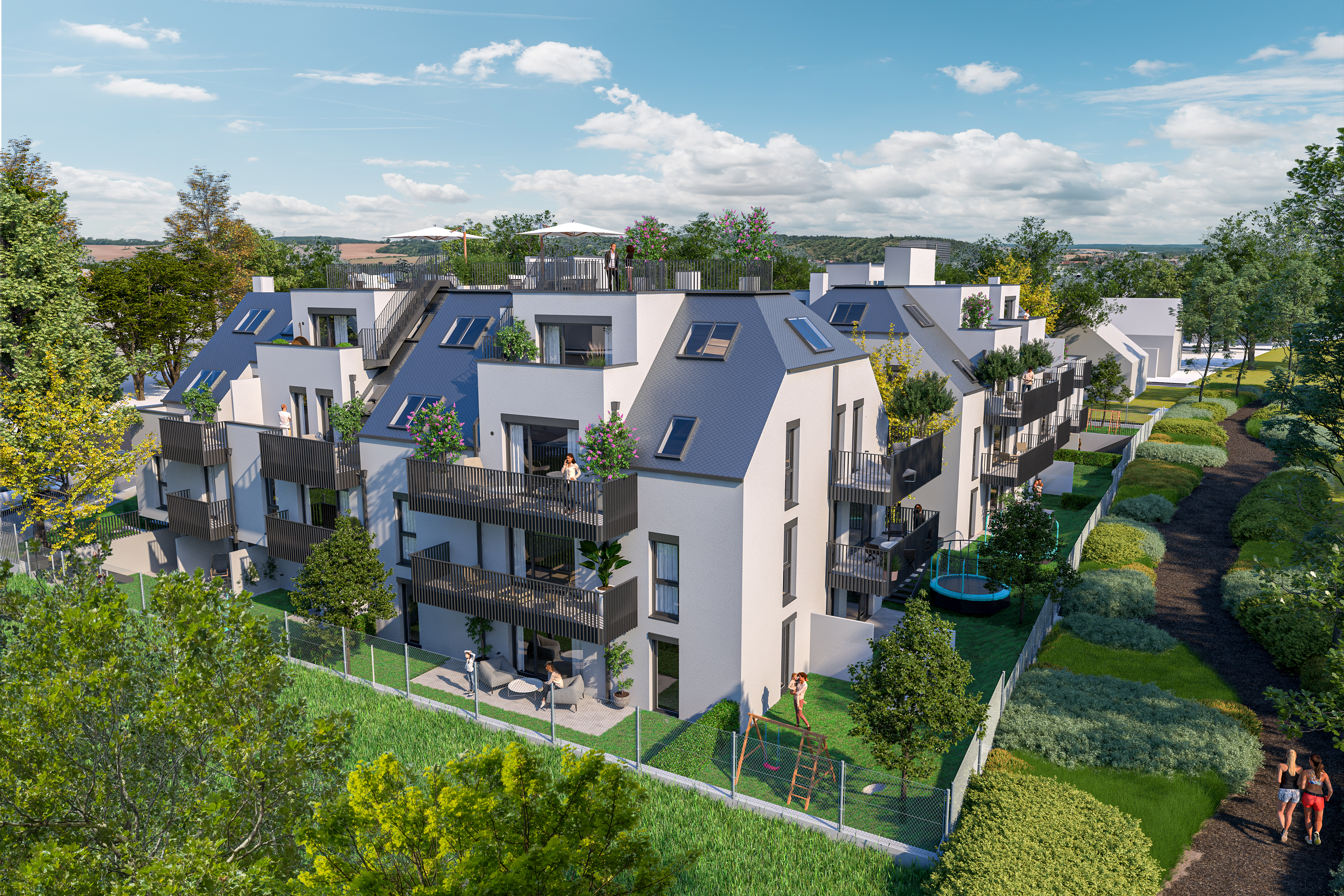 Neues Projekt in der Schwarzelackenau beim Marchfeldkanal - noch 17 Einheiten verf�gbar!  /  / 1210&nbsp;Wien / Bild 1