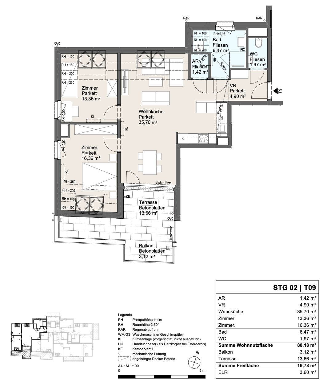 Neues Projekt in der Schwarzelackenau beim Marchfeldkanal - noch 17 Einheiten verf�gbar!  /  / 1210&nbsp;Wien / Bild 13