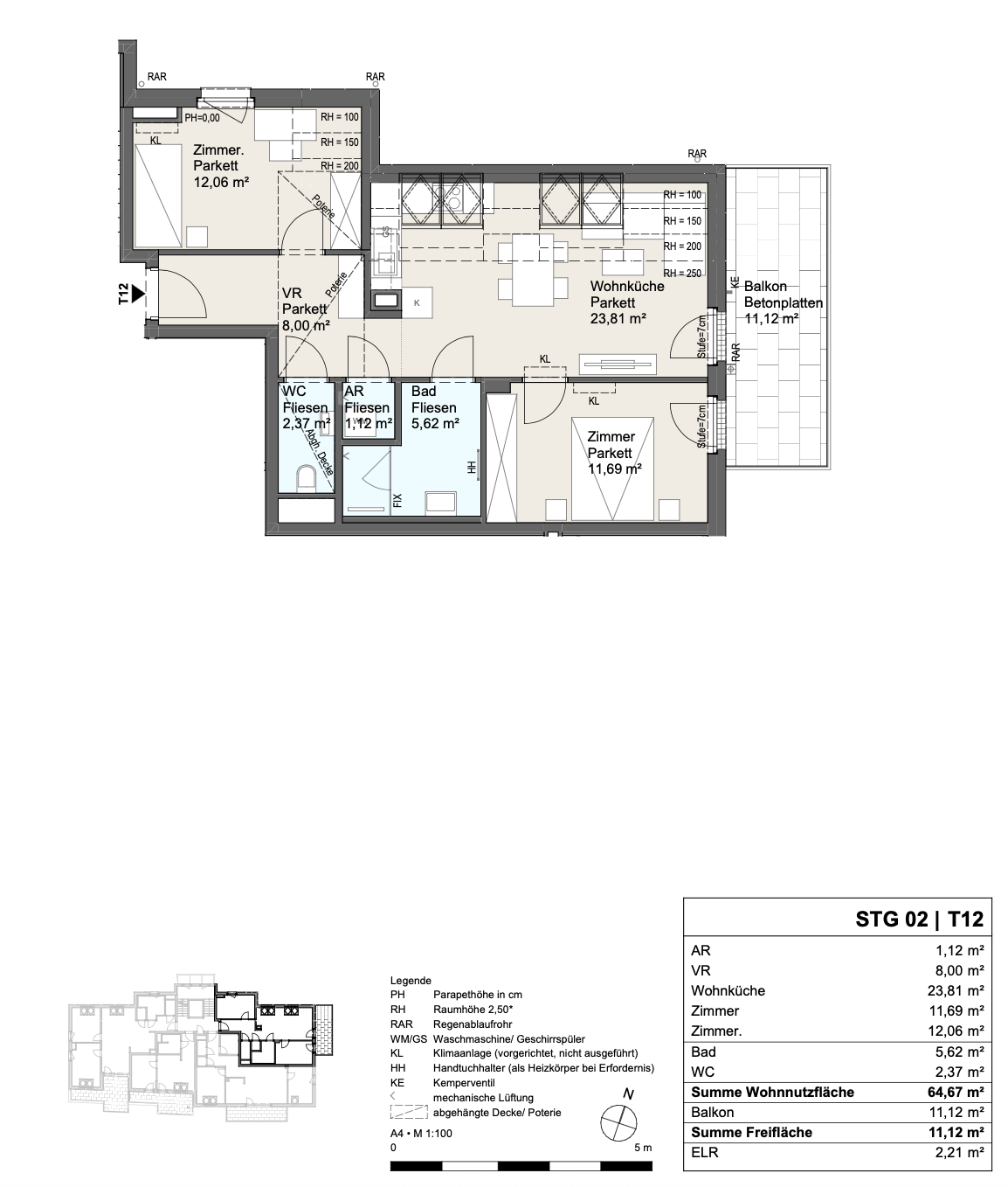 Neues Projekt in der Schwarzelackenau beim Marchfeldkanal - noch 17 Einheiten verf�gbar!  /  / 1210&nbsp;Wien / Bild 15