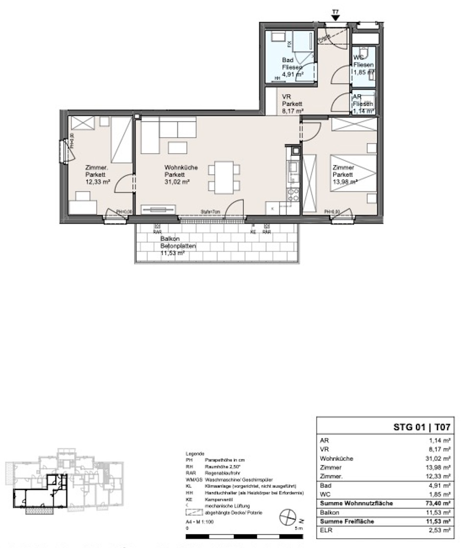Neues Projekt in der Schwarzelackenau beim Marchfeldkanal - noch 17 Einheiten verf�gbar!  /  / 1210&nbsp;Wien / Bild 1