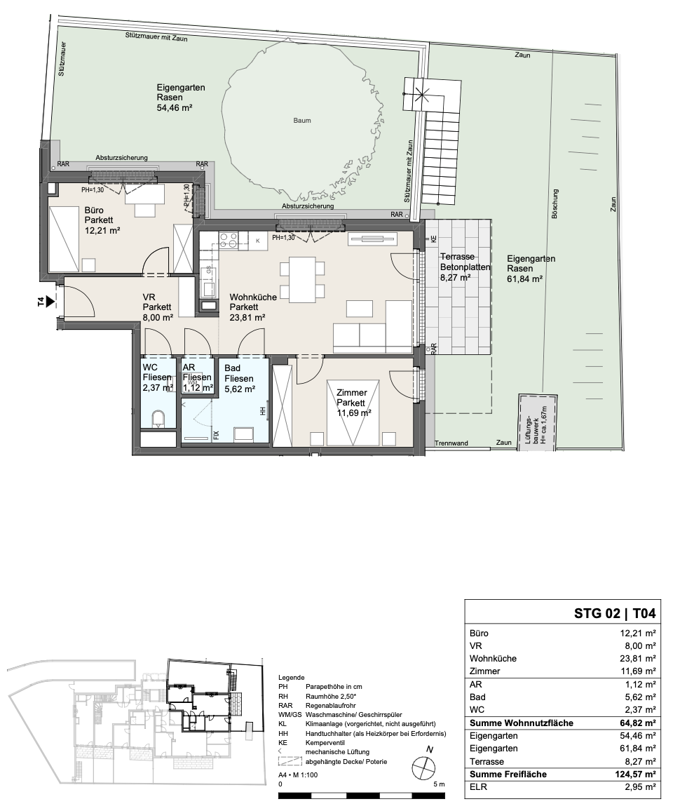 Neues Projekt in der Schwarzelackenau beim Marchfeldkanal - noch 17 Einheiten verf�gbar!  /  / 1210&nbsp;Wien / Bild 9