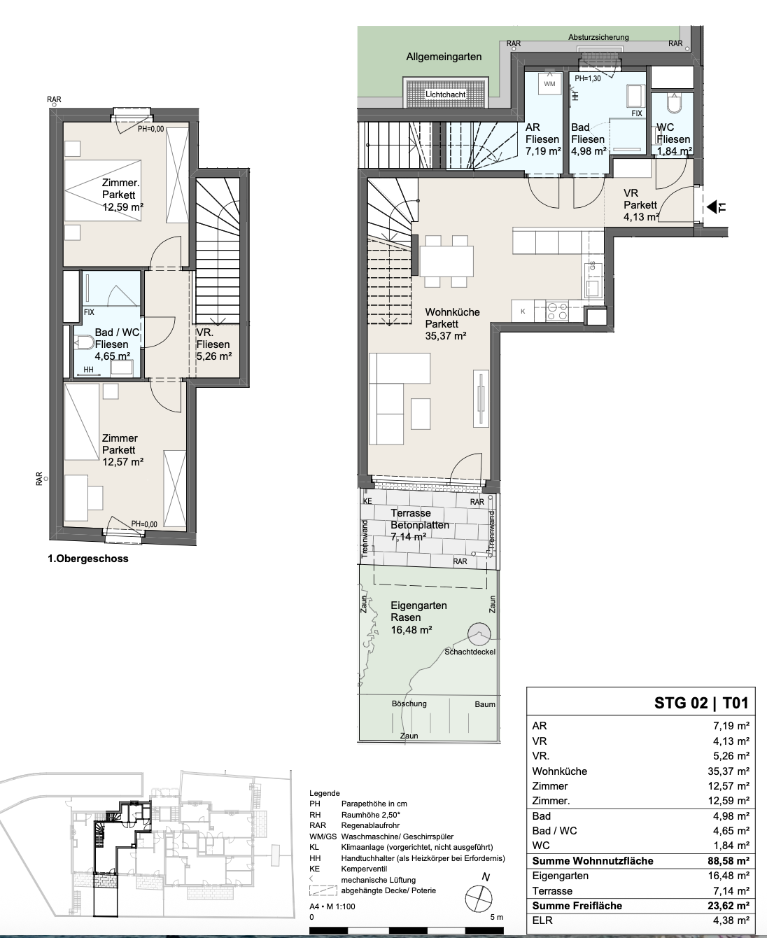 Neues Projekt in der Schwarzelackenau beim Marchfeldkanal - noch 17 Einheiten verf�gbar!  /  / 1210&nbsp;Wien / Bild 7