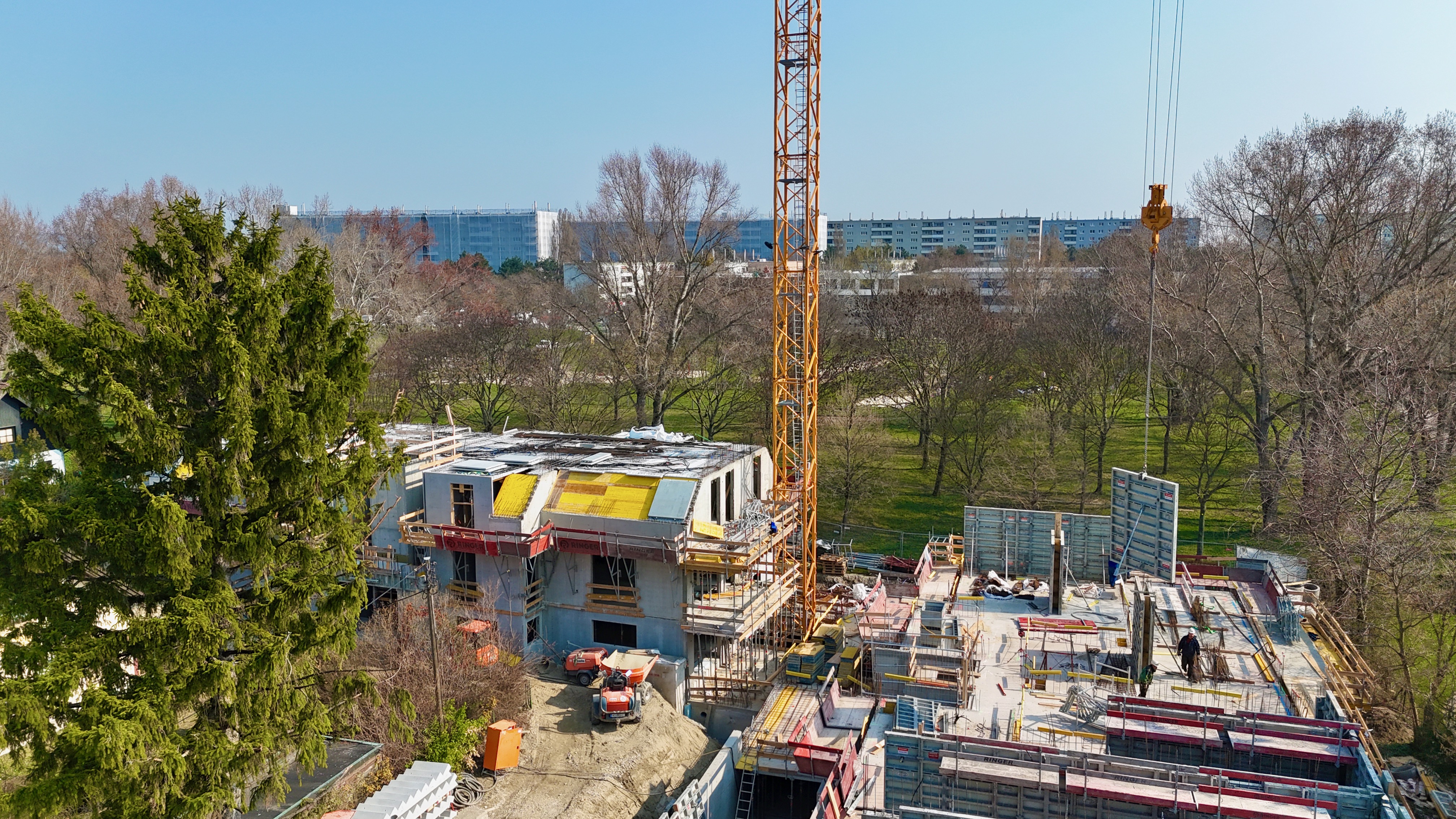 Neues Projekt in der Schwarzelackenau beim Marchfeldkanal - noch 17 Einheiten verfügbar!